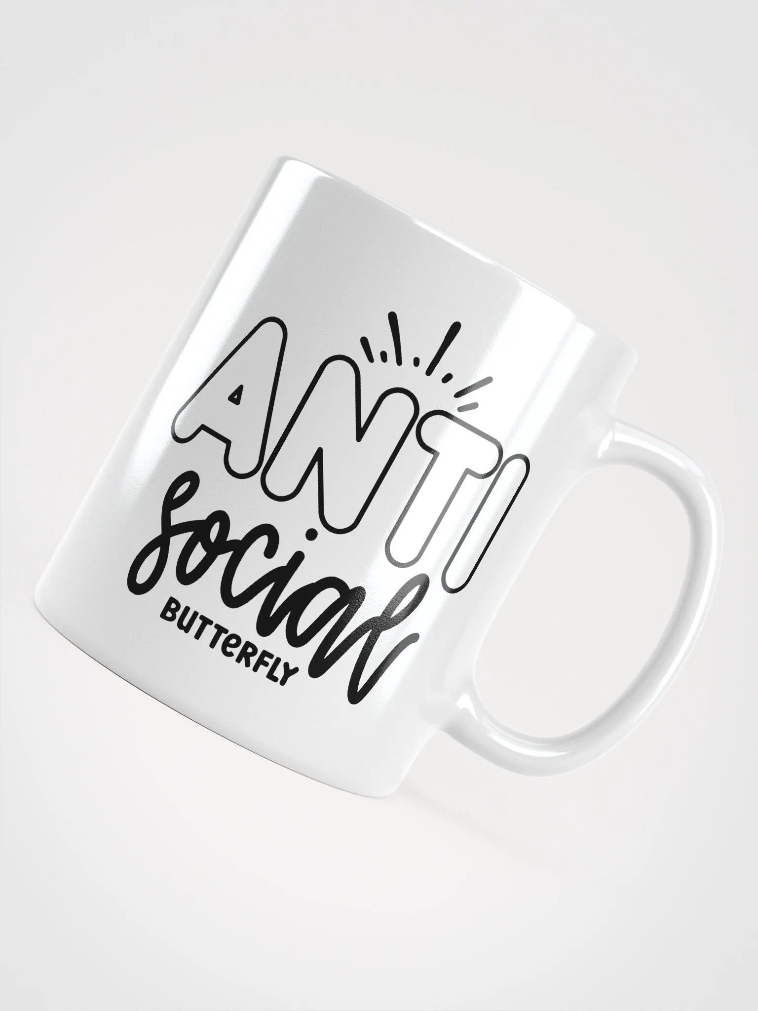 Anti Social Butterfly Mug product image (4)