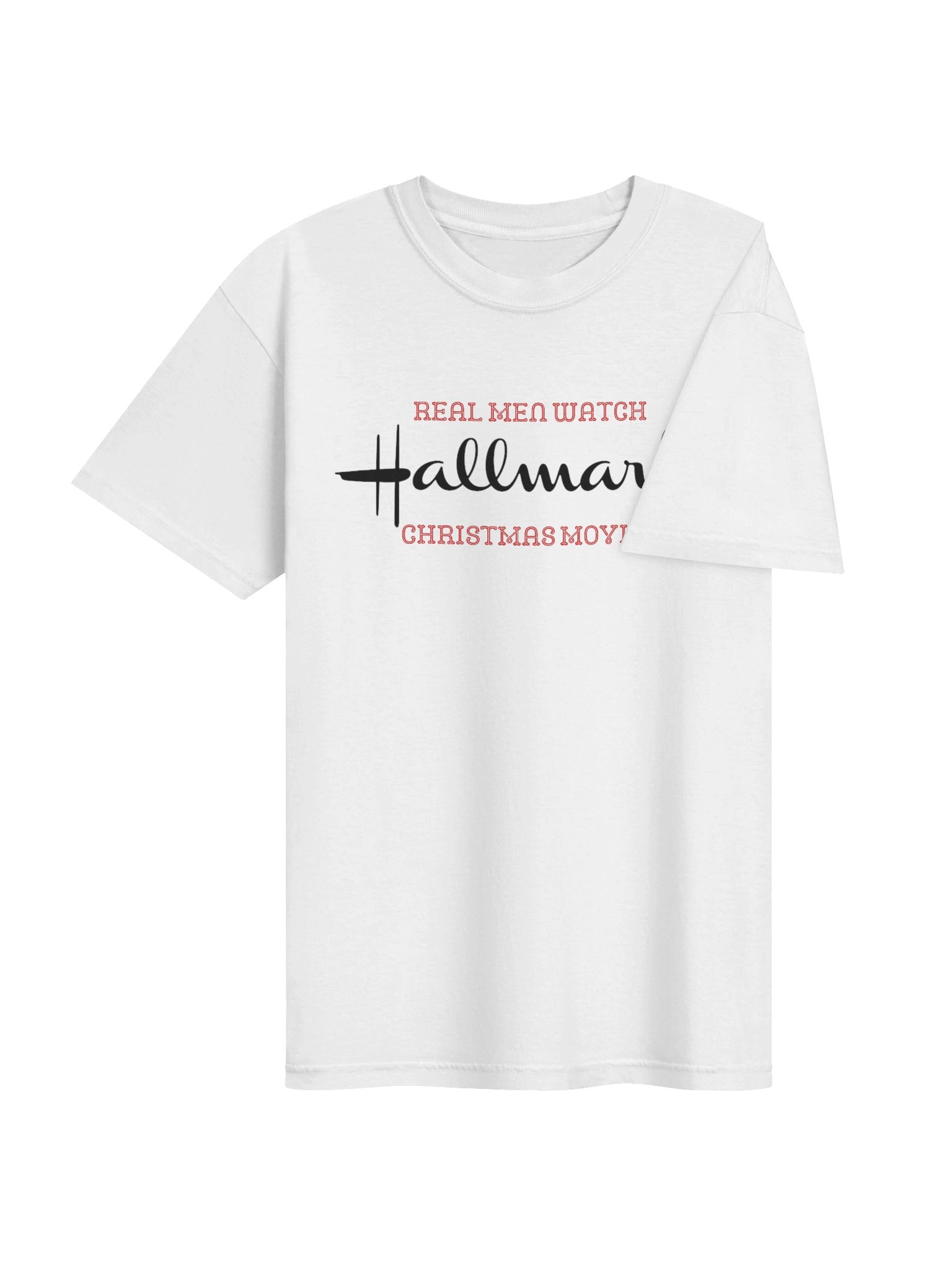 Real Men Watch Hallmark Christmas Movies Tee product image (2)
