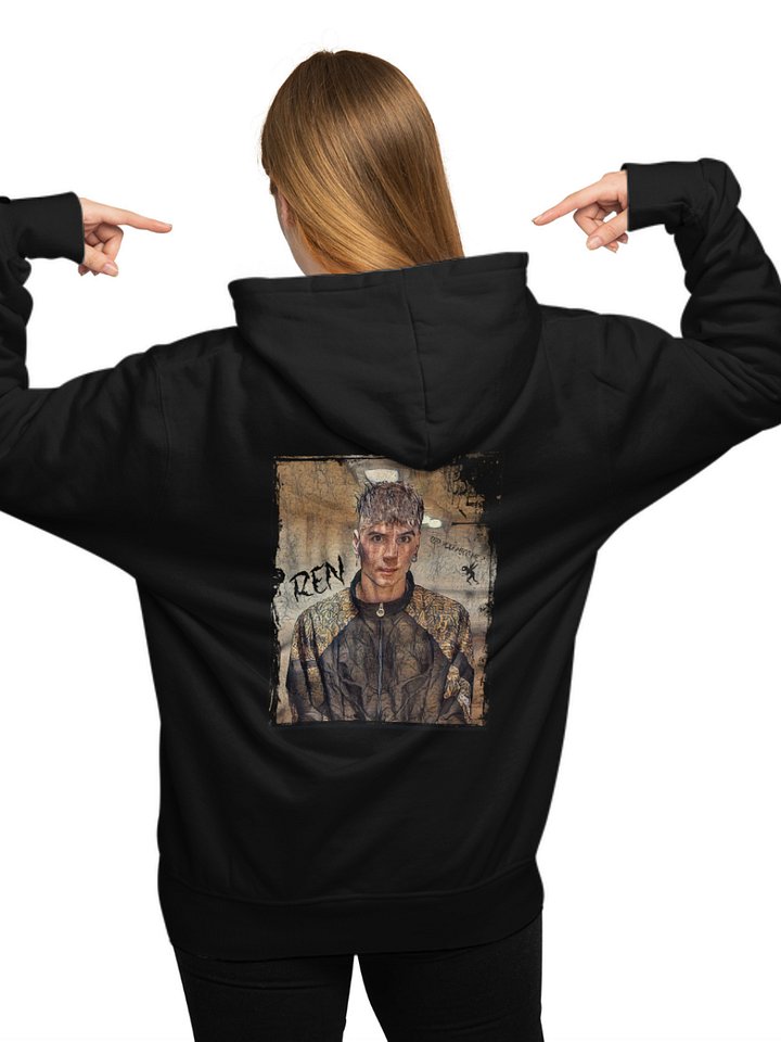 Singer From Wales Uk Zippered Gildan Unisex Hoodie product image (2)