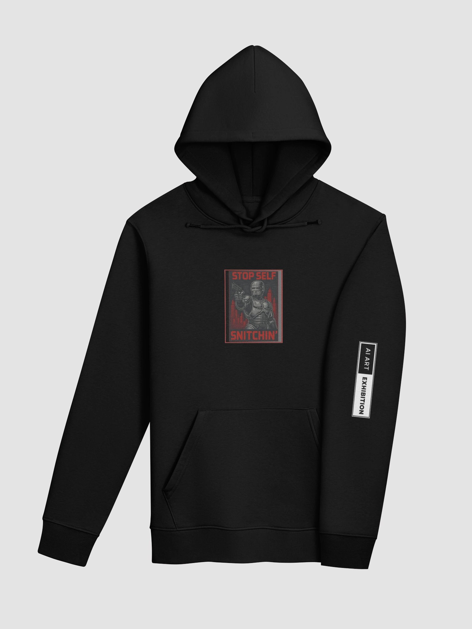 Women "SELF STOP SNITCHIN" premium pullover hoodie product image (8)