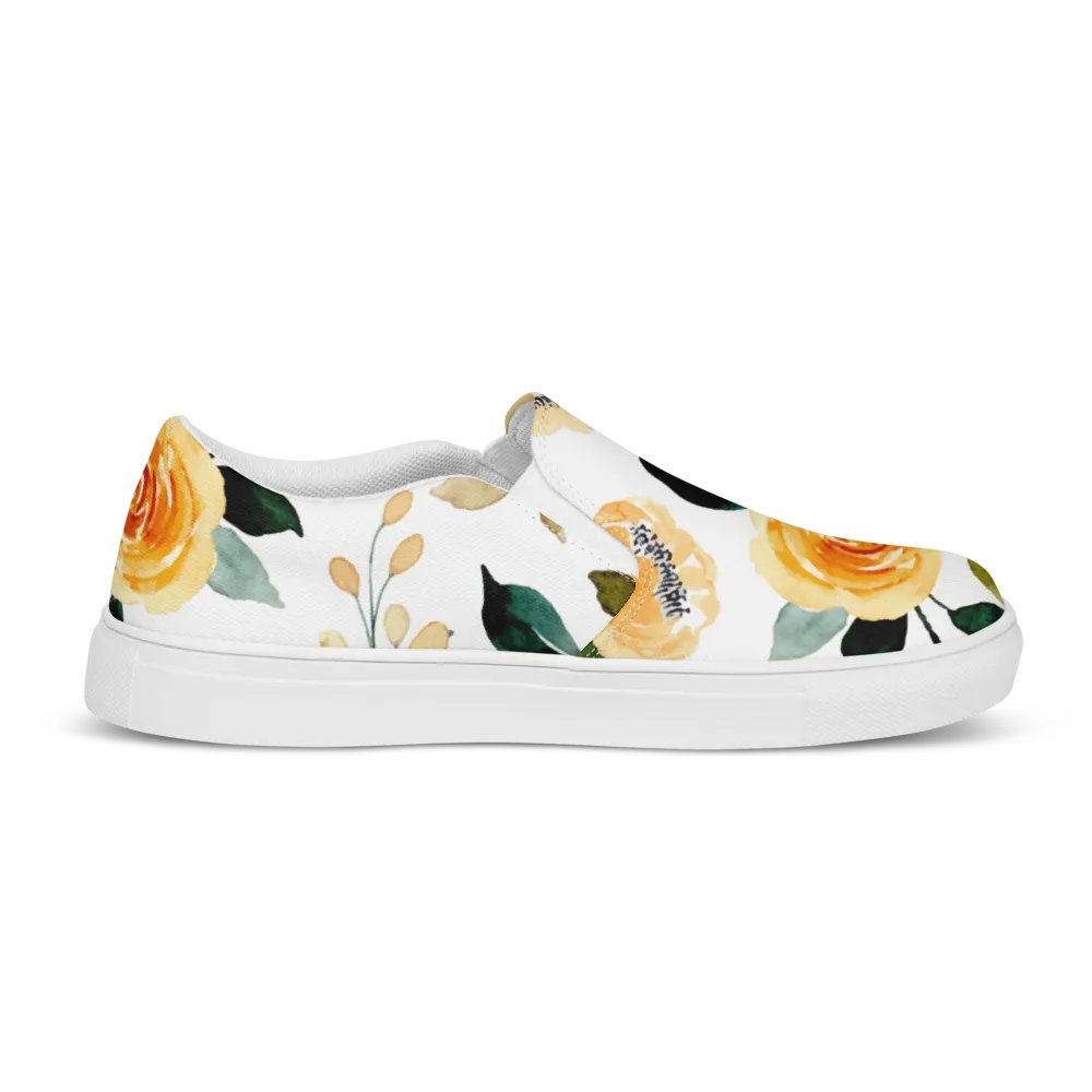 Yellow Rose Delight Slip-Ons product image (10)