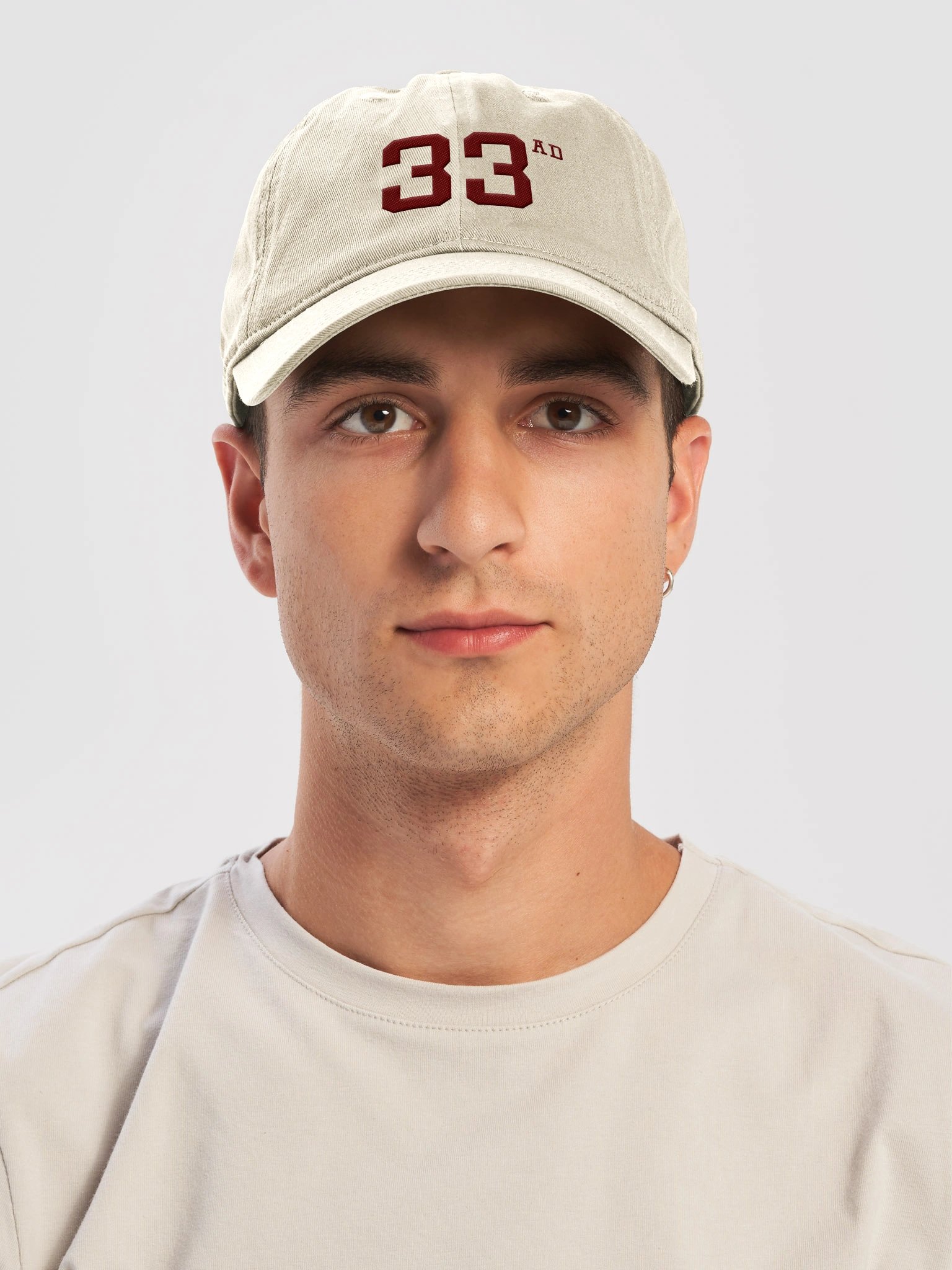 33 AD Dad Hat / Natural product image (5)