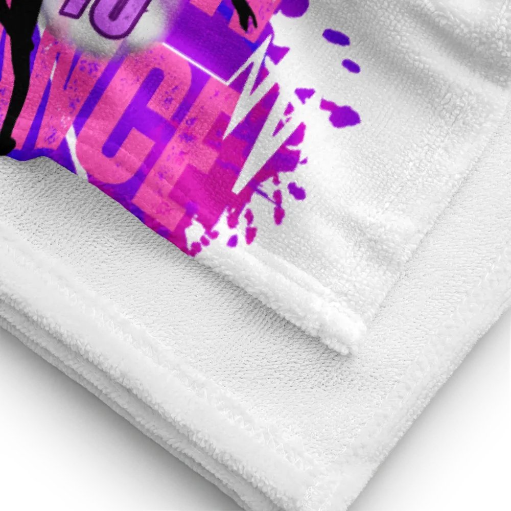 Born to Dance Explosion Her Silhouette Towel product image (3)