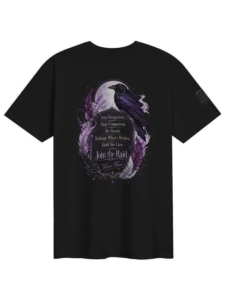 Join The Raid Purple & Black: Crow Plague Tagline w/ Kaw Kaw product image (8)