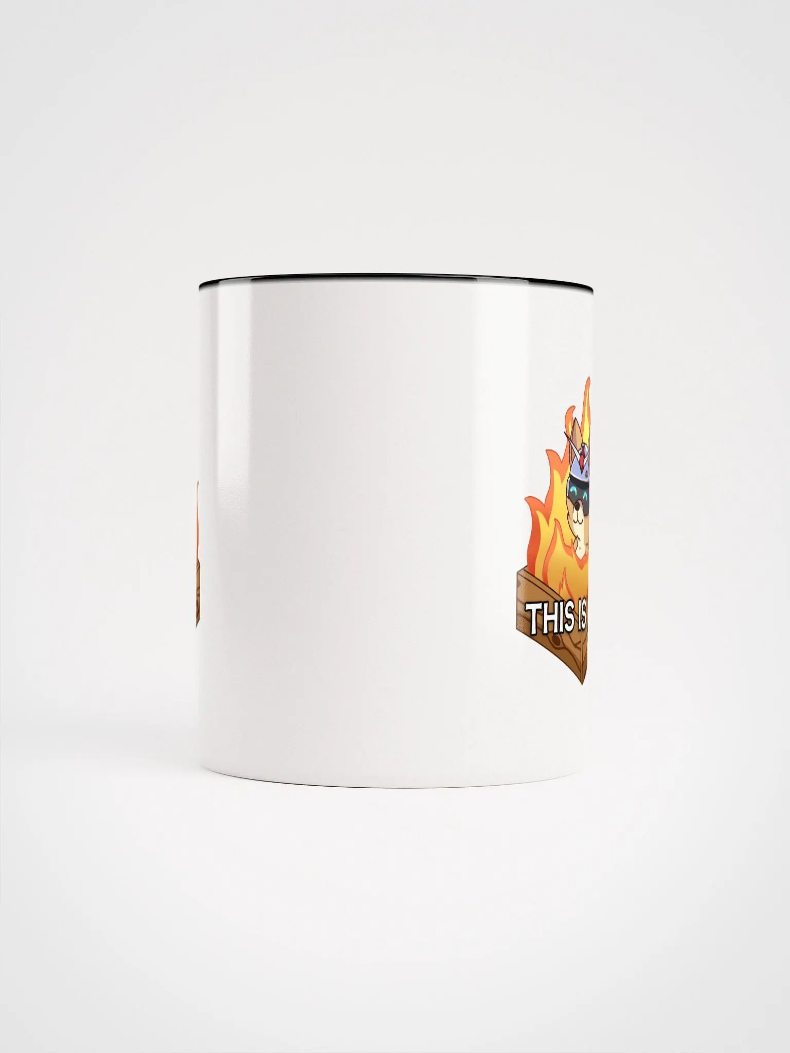 This Is Fine Taku Mug product image (5)