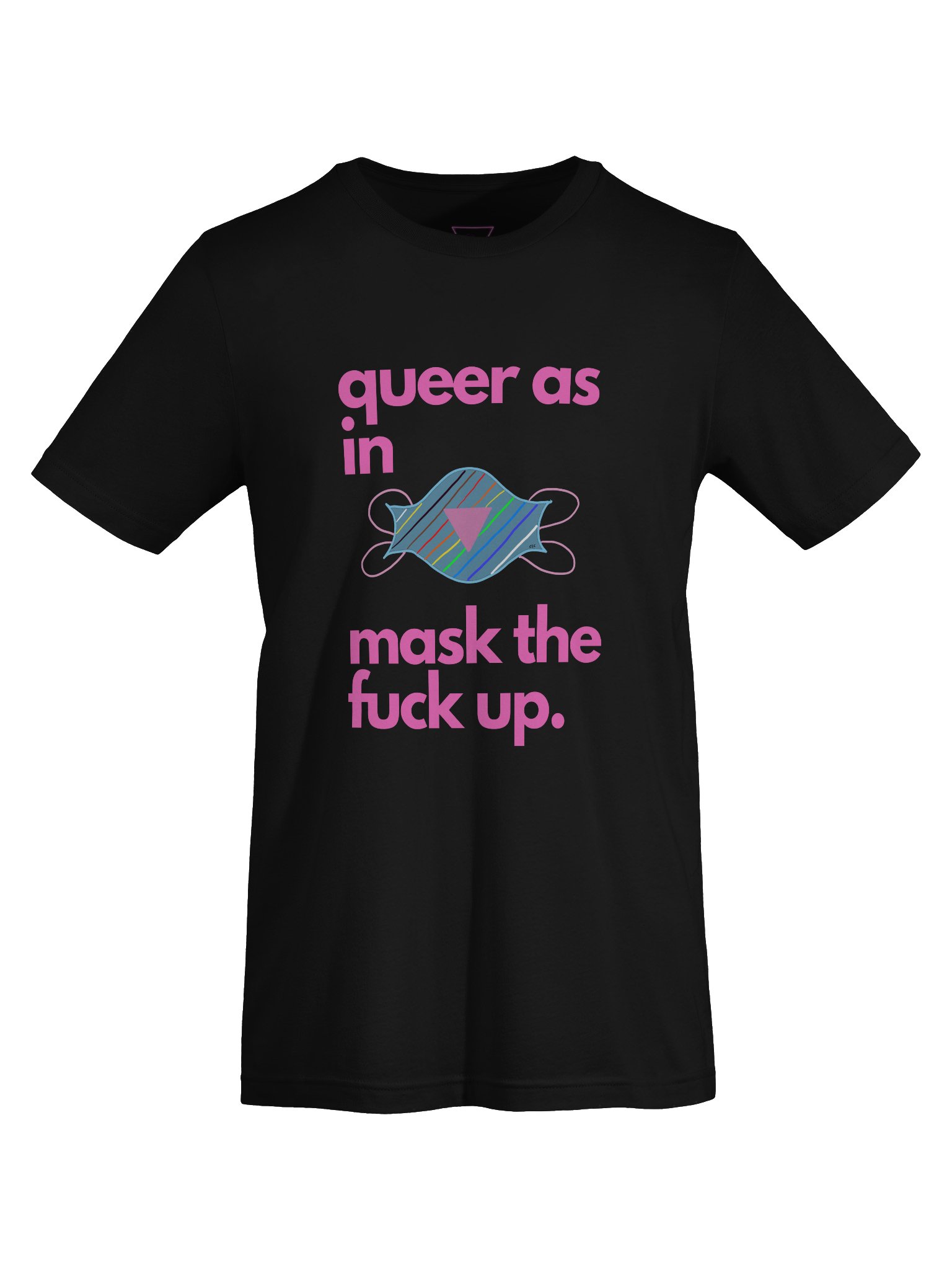 Queer As In Mask TF Up tee product image (15)