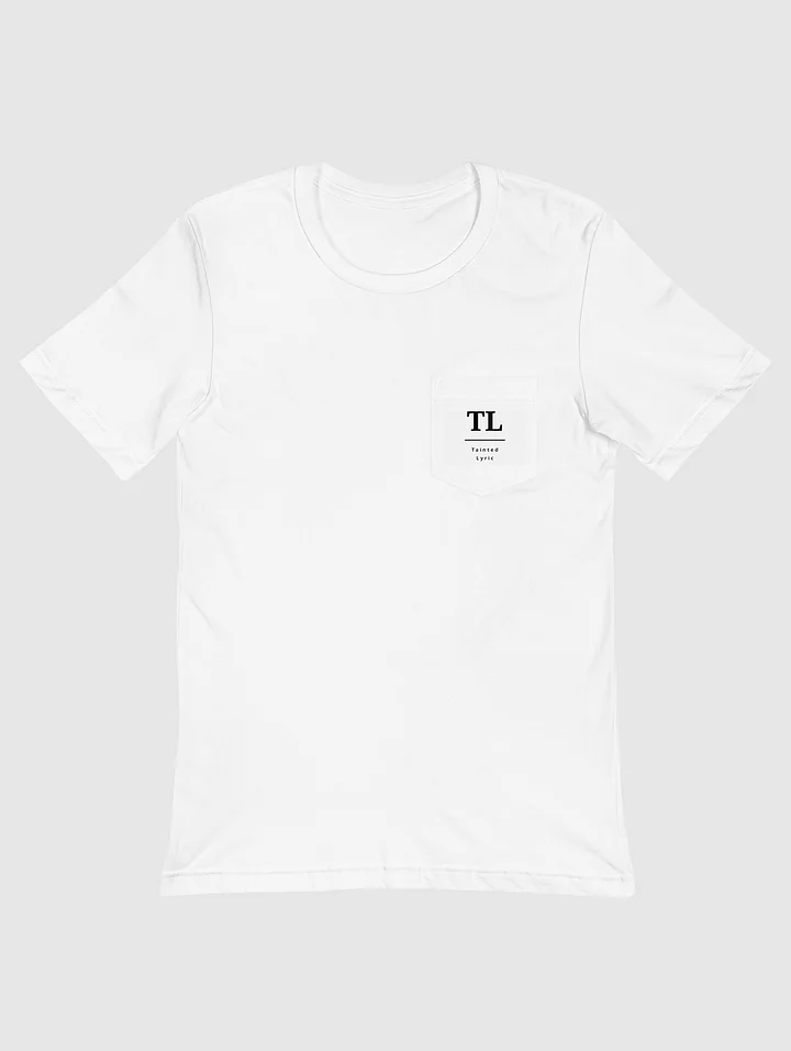 White Unisex Pocket Tee product image (1)