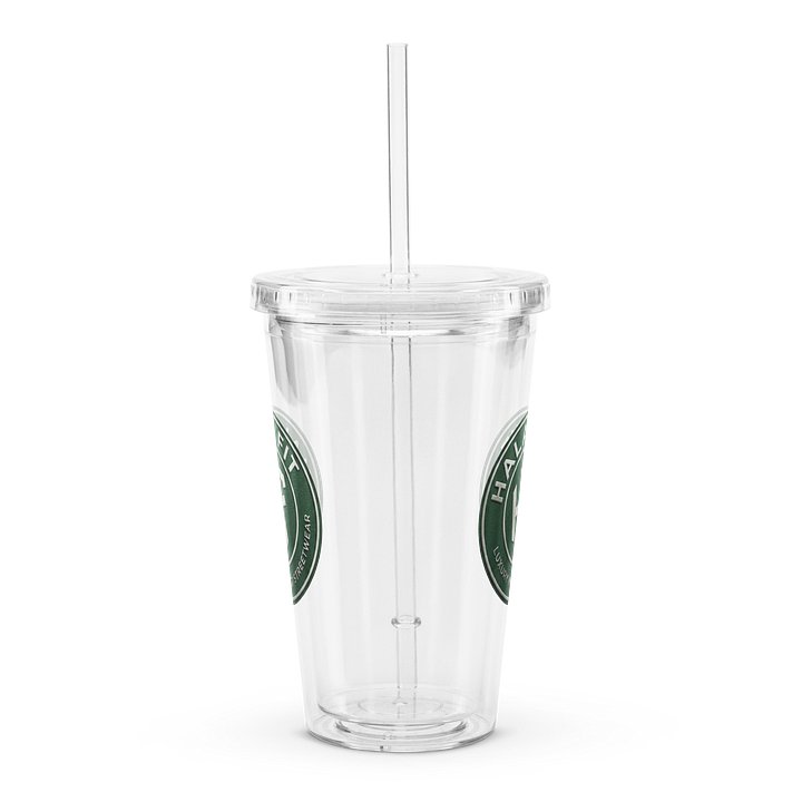 Halal Fit - Double Wall Clear Plastic Tumbler product image (2)