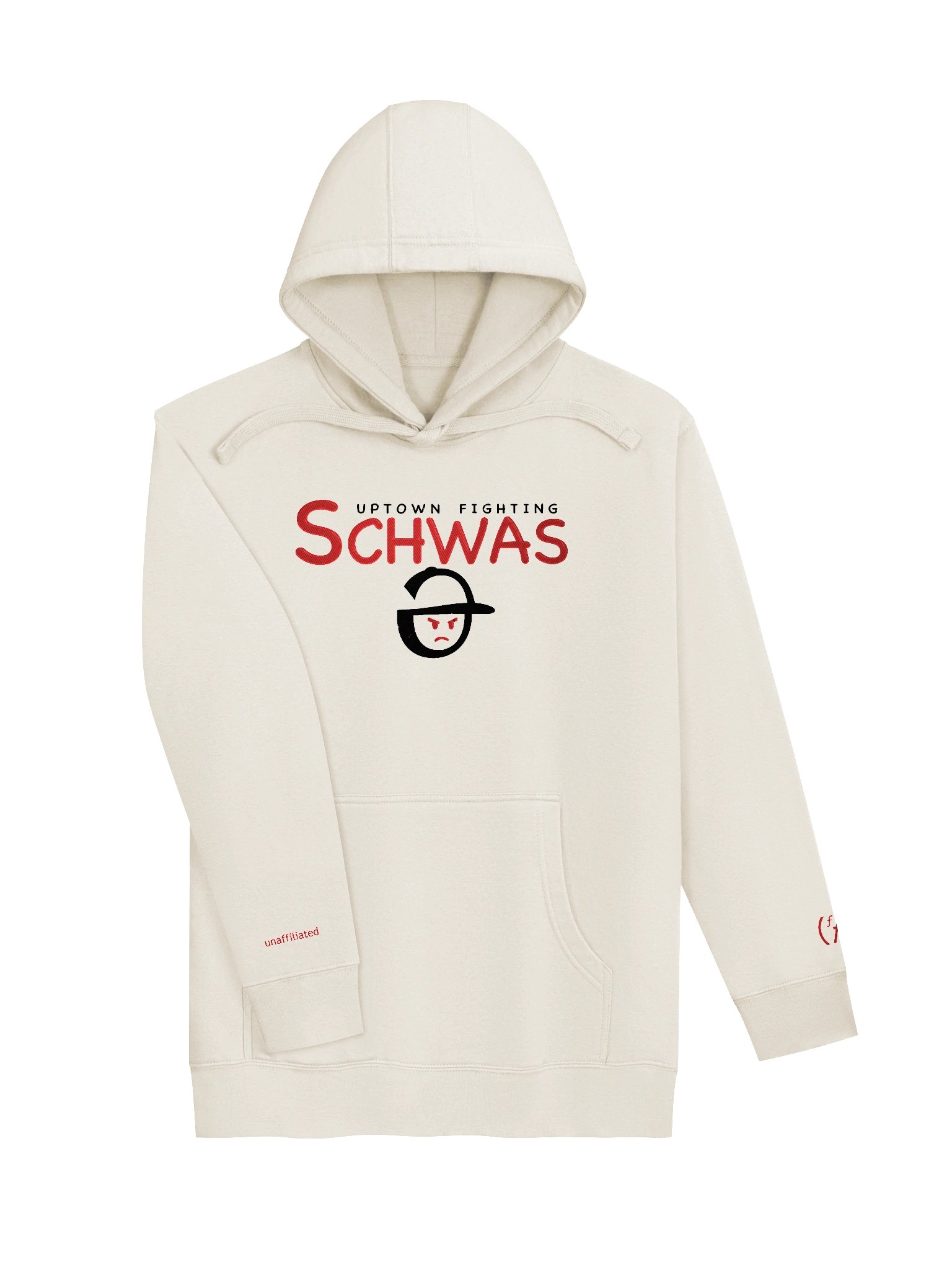 Uptown Fighting Schwas Team Lockup Pullover Hoodie Embroidered product image (3)