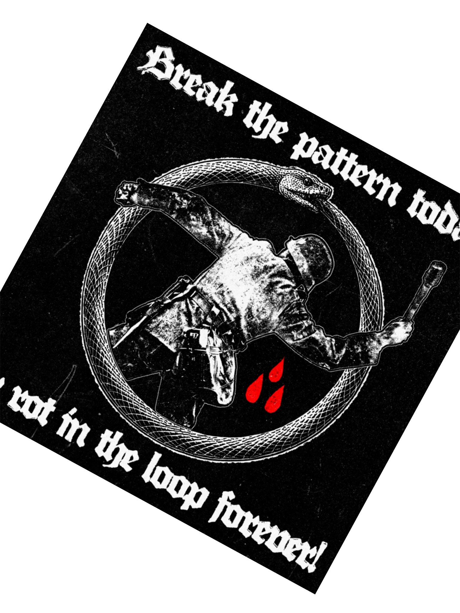 BREAK THE PATTERN STICKER product image (4)