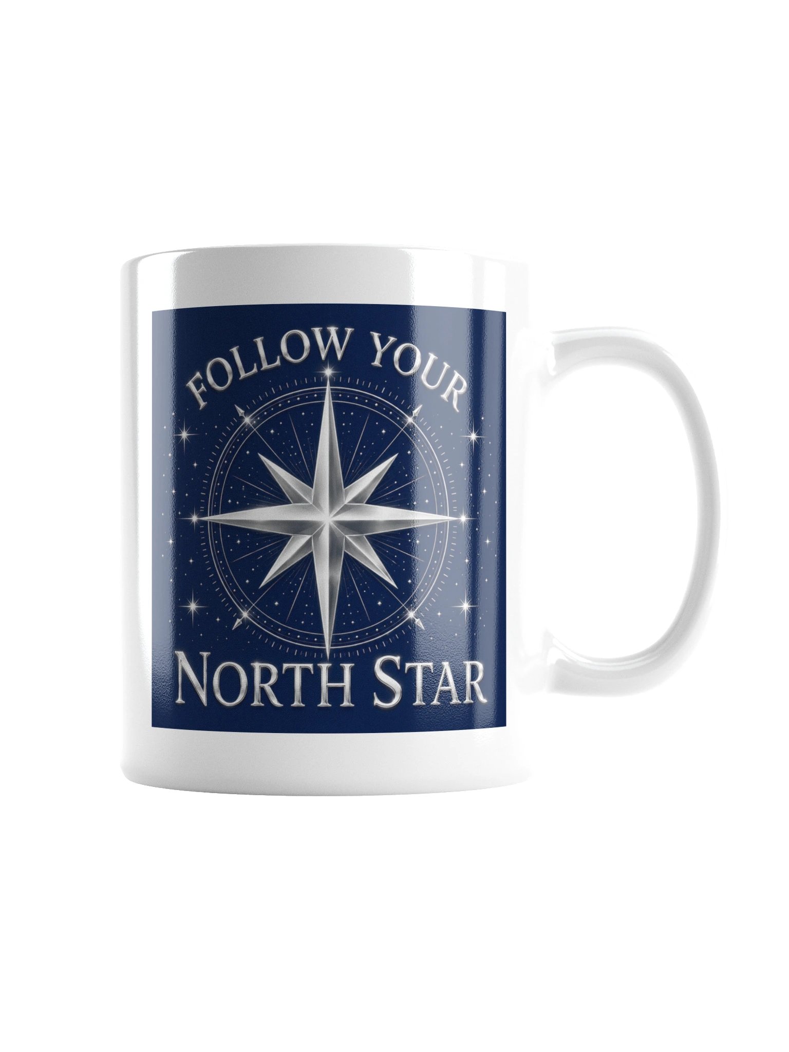 Follow Your North Star Navigator Mug | 15 oz & 20 oz product image (3)