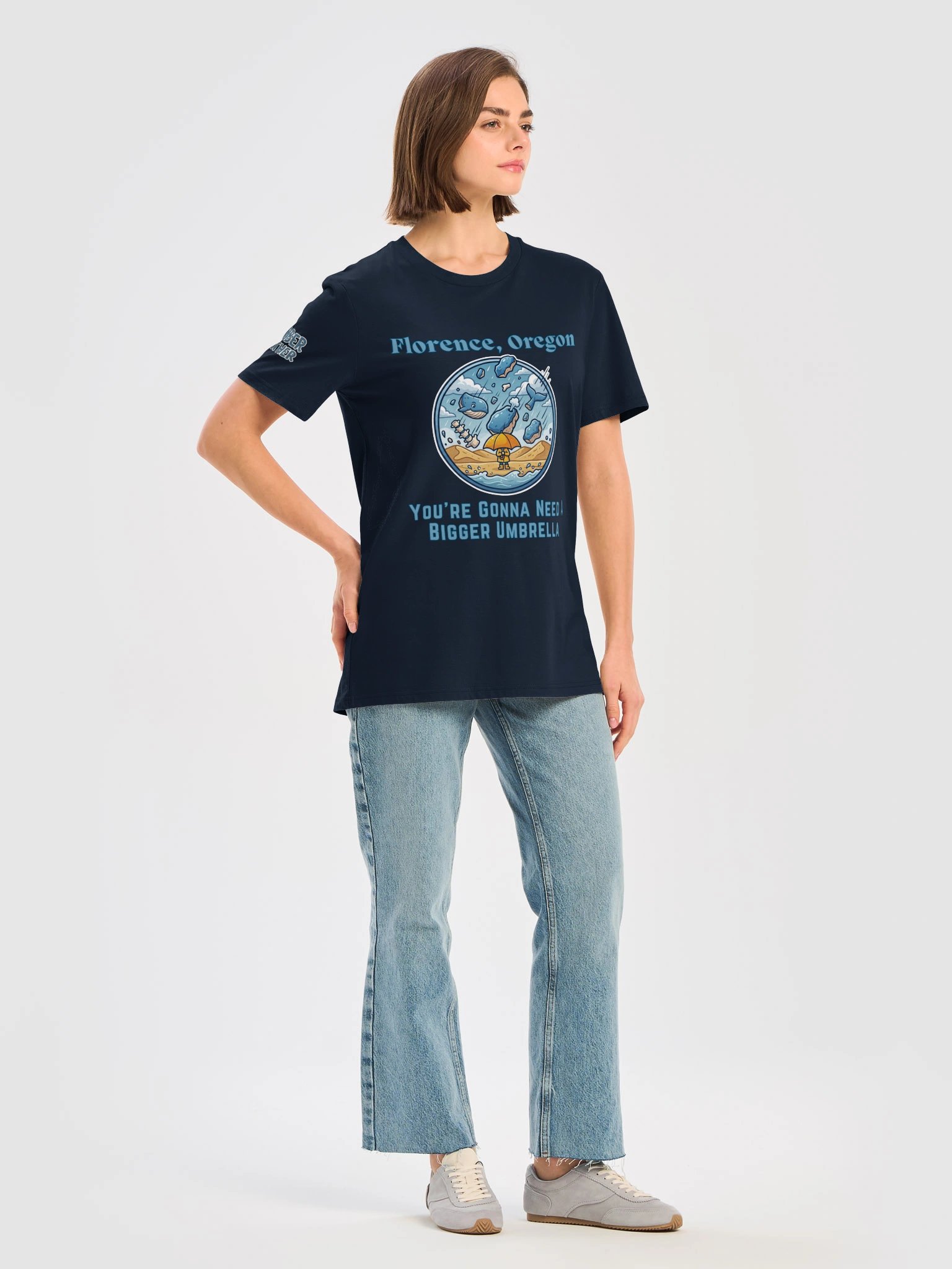 Whale Umbrella T-Shirt product image (32)