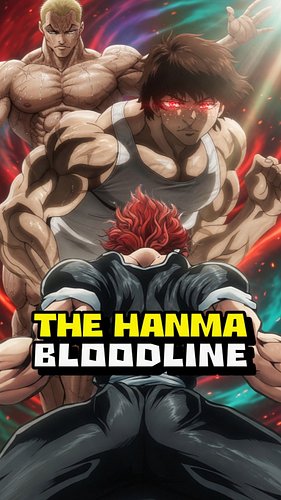 The Hanma Bloodline Genetics is CRAZY!😱 #yujirohanma #baki #anime #animeedit