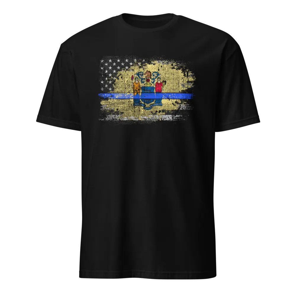 New Jersey Thin Blue Line Flag product image (1)
