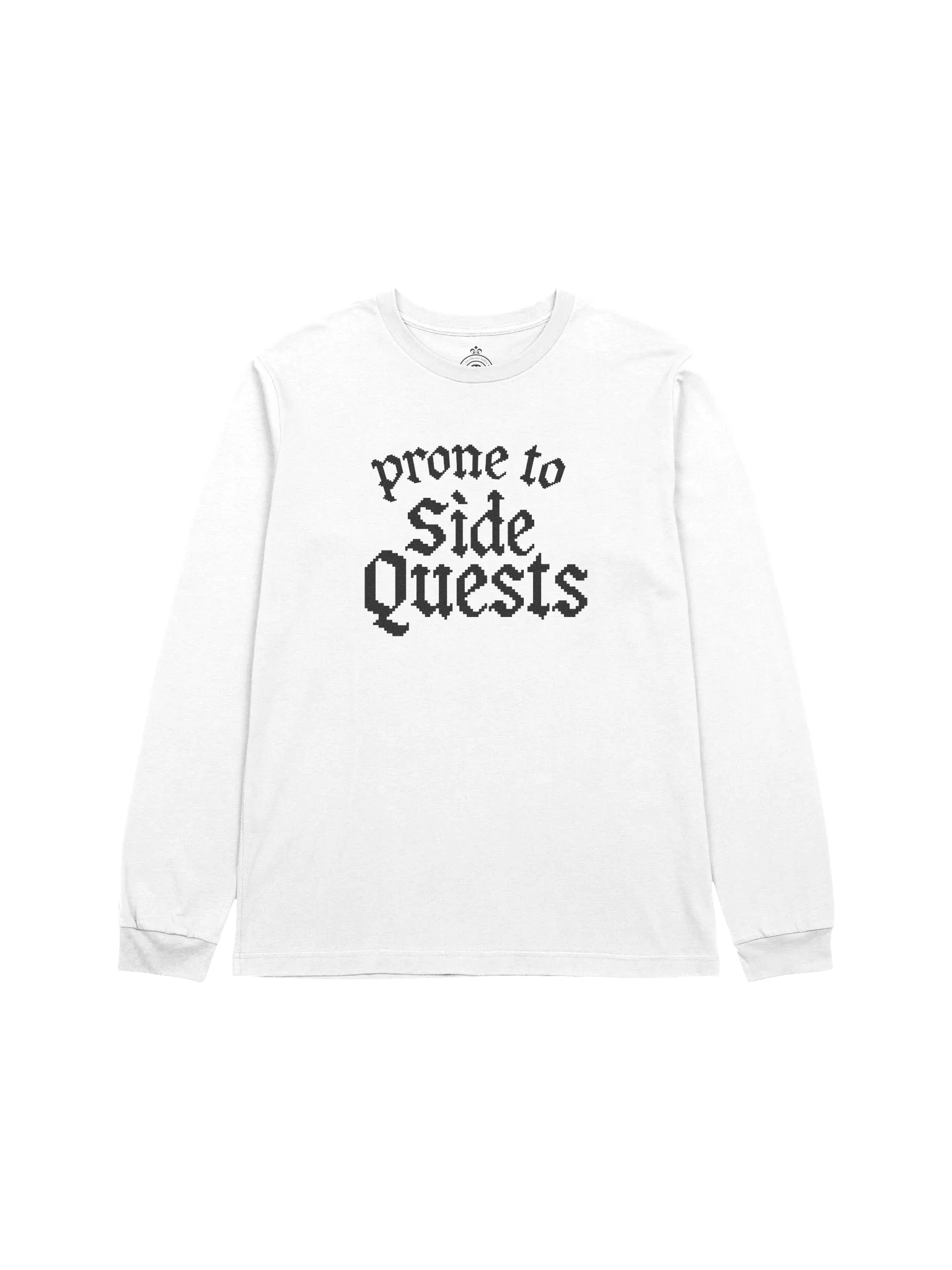 Side Quests long-sleeve tee (light) product image (1)