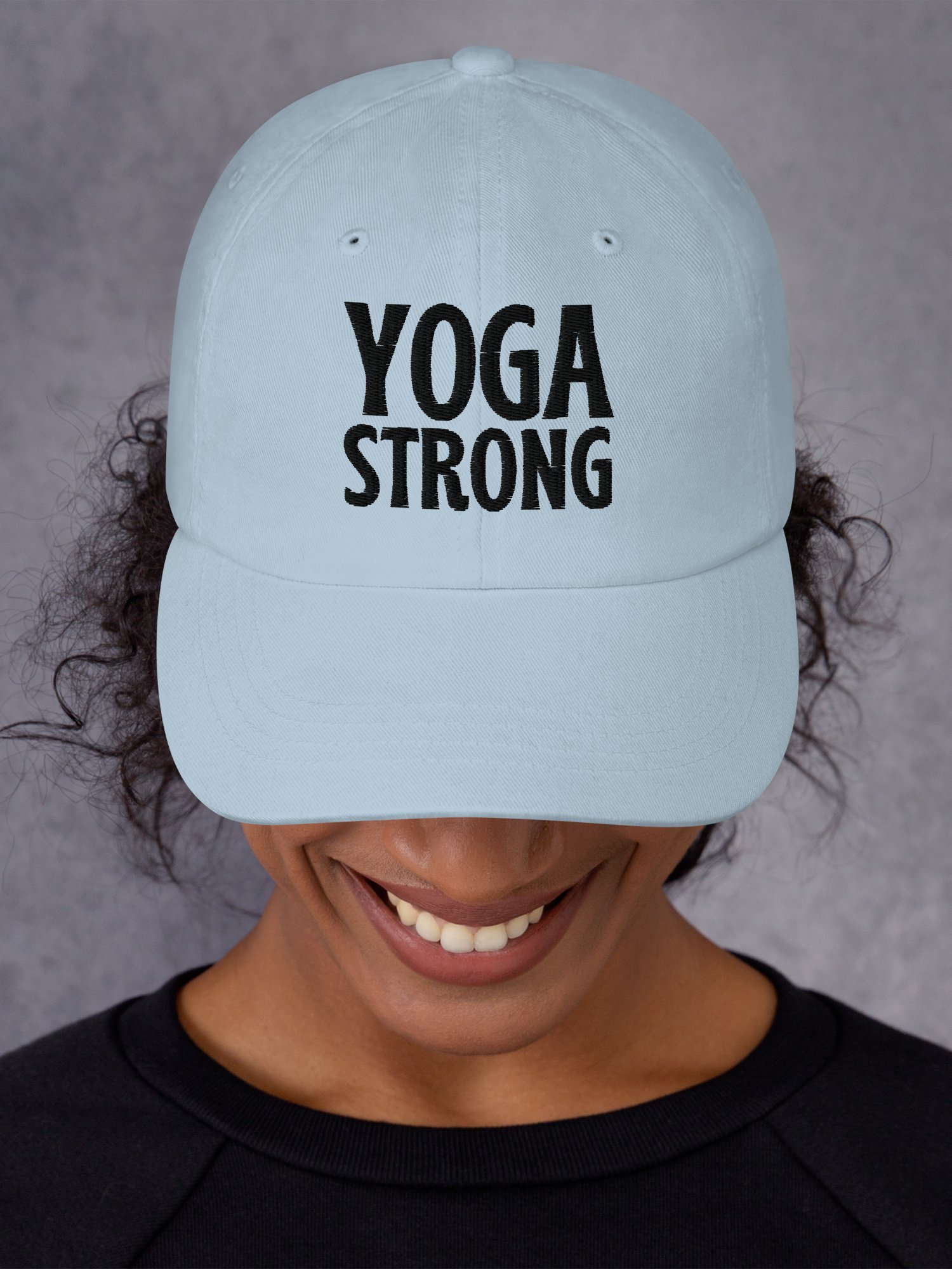 Yoga Strong Embroidered Classic Hat product image (1)