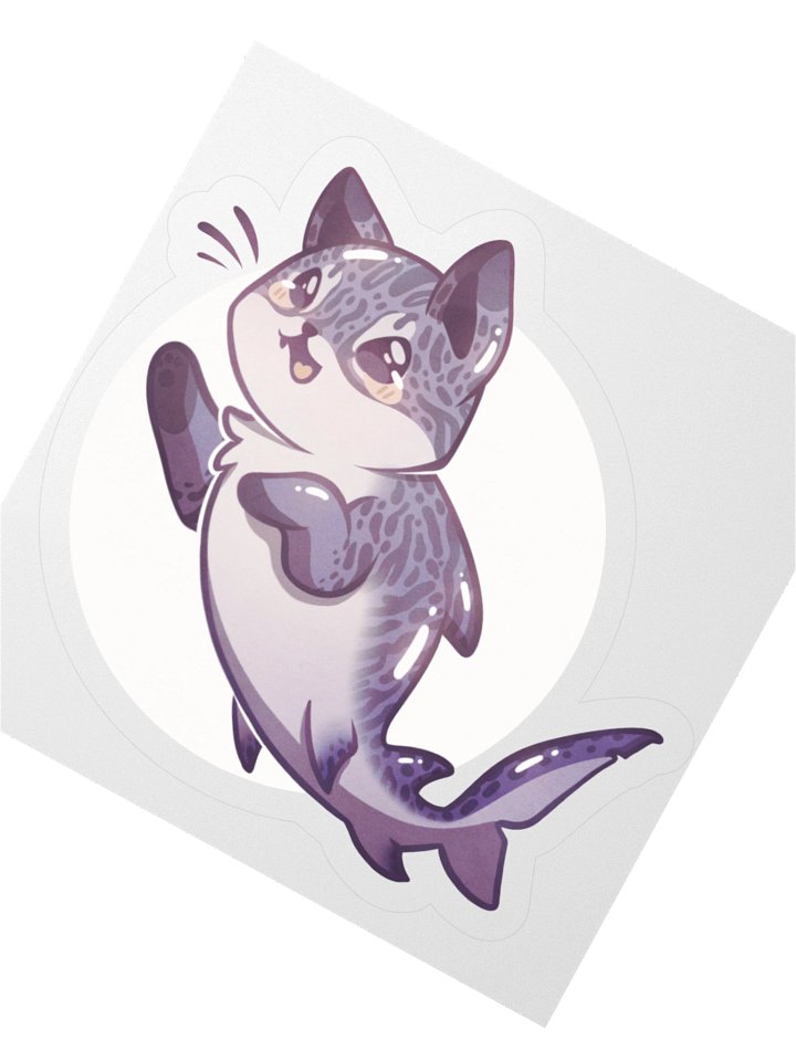 CATSHARK - Tiger shark - sticker product image (2)