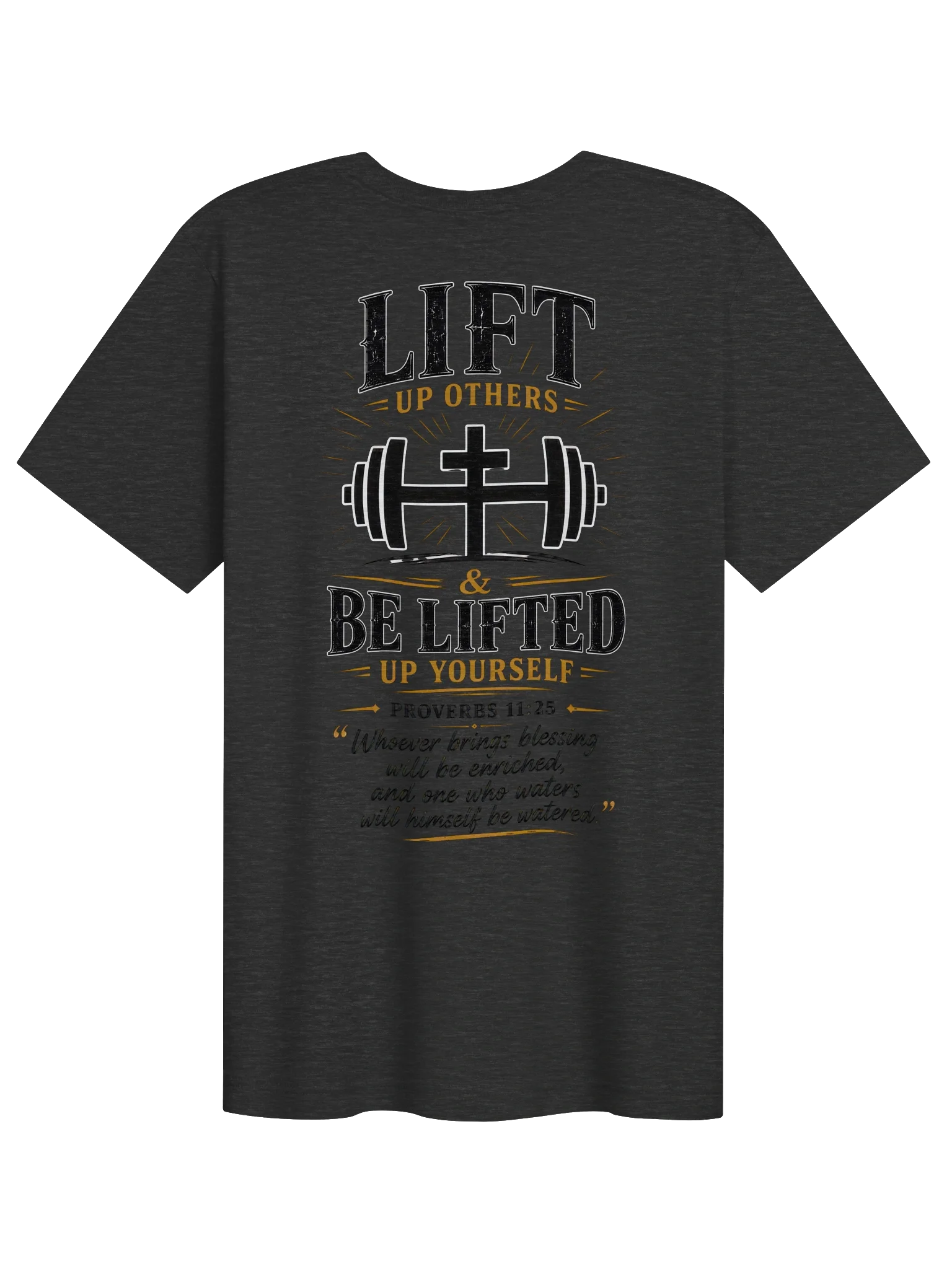 His House Unisex "Lift and Be Lifted" T-Shirt by His House