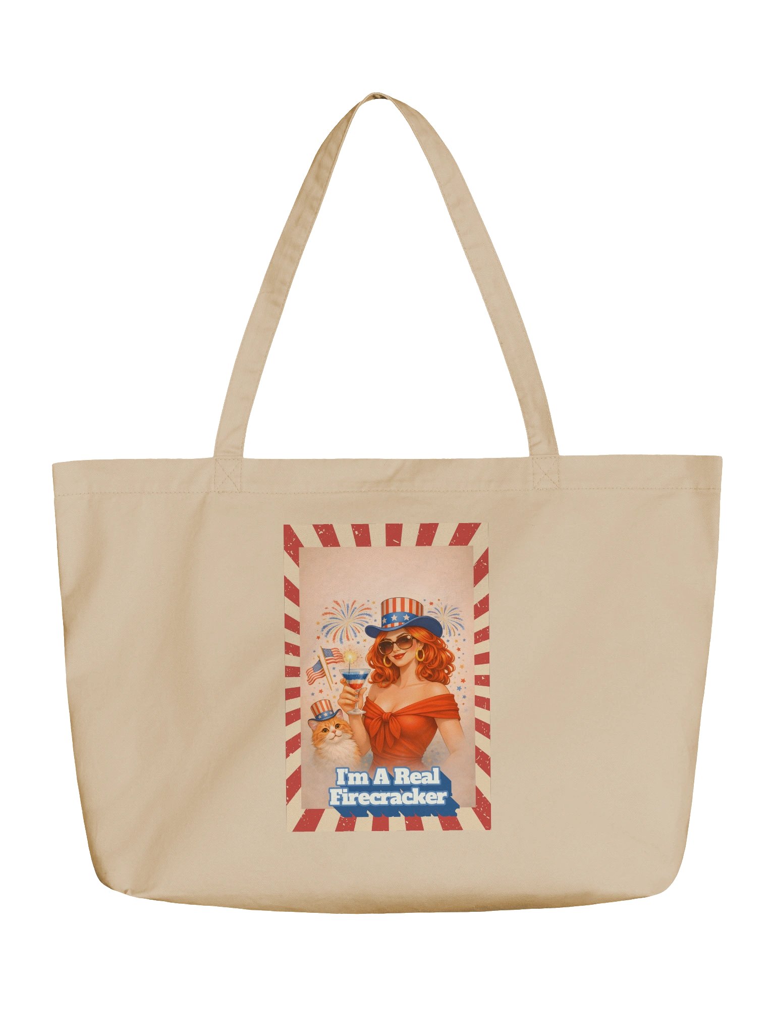 I'm A Real Firecracker Tote product image (5)