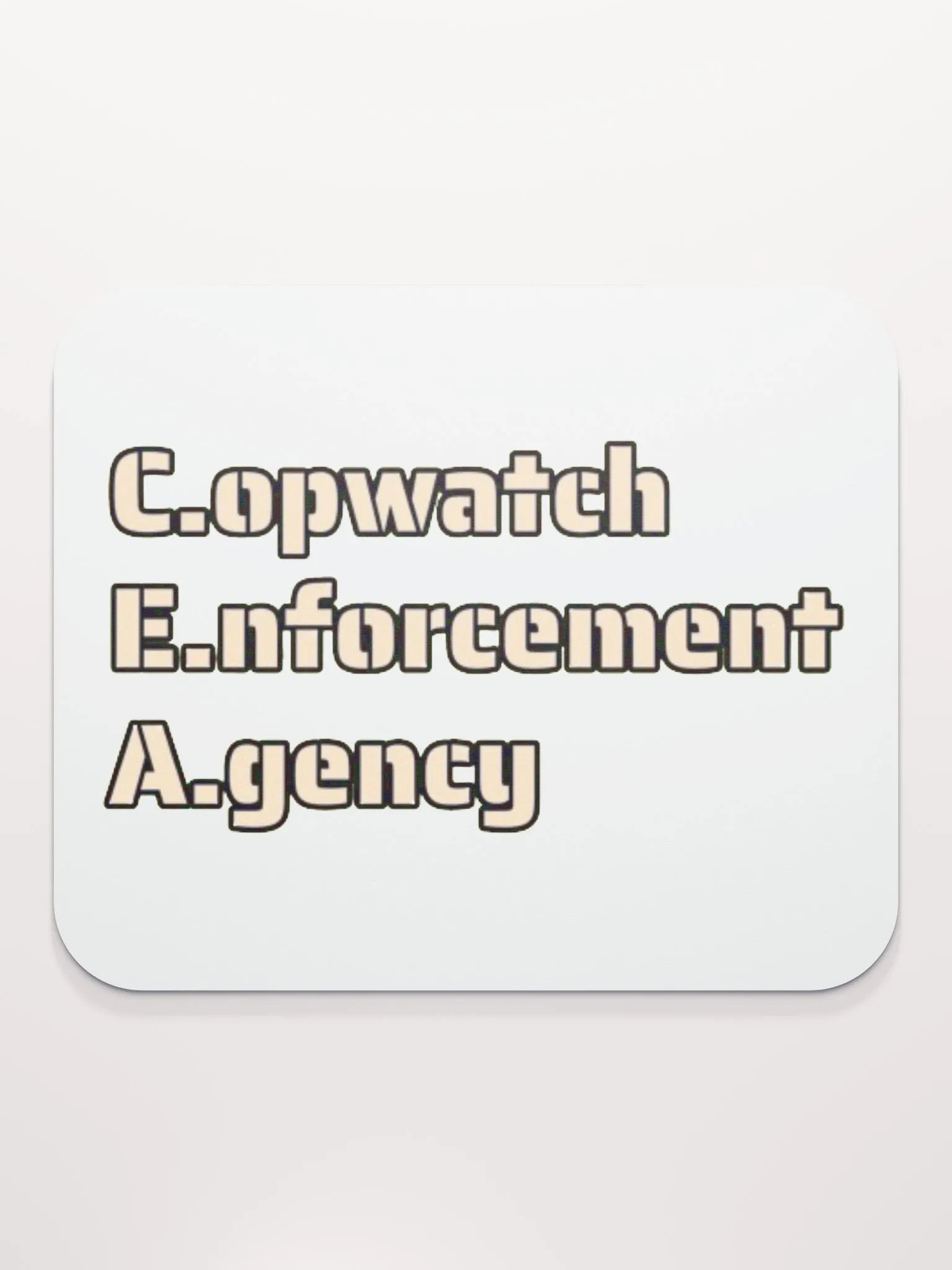 COPWATCH ENFORCEMENT AGENCY product image (2)