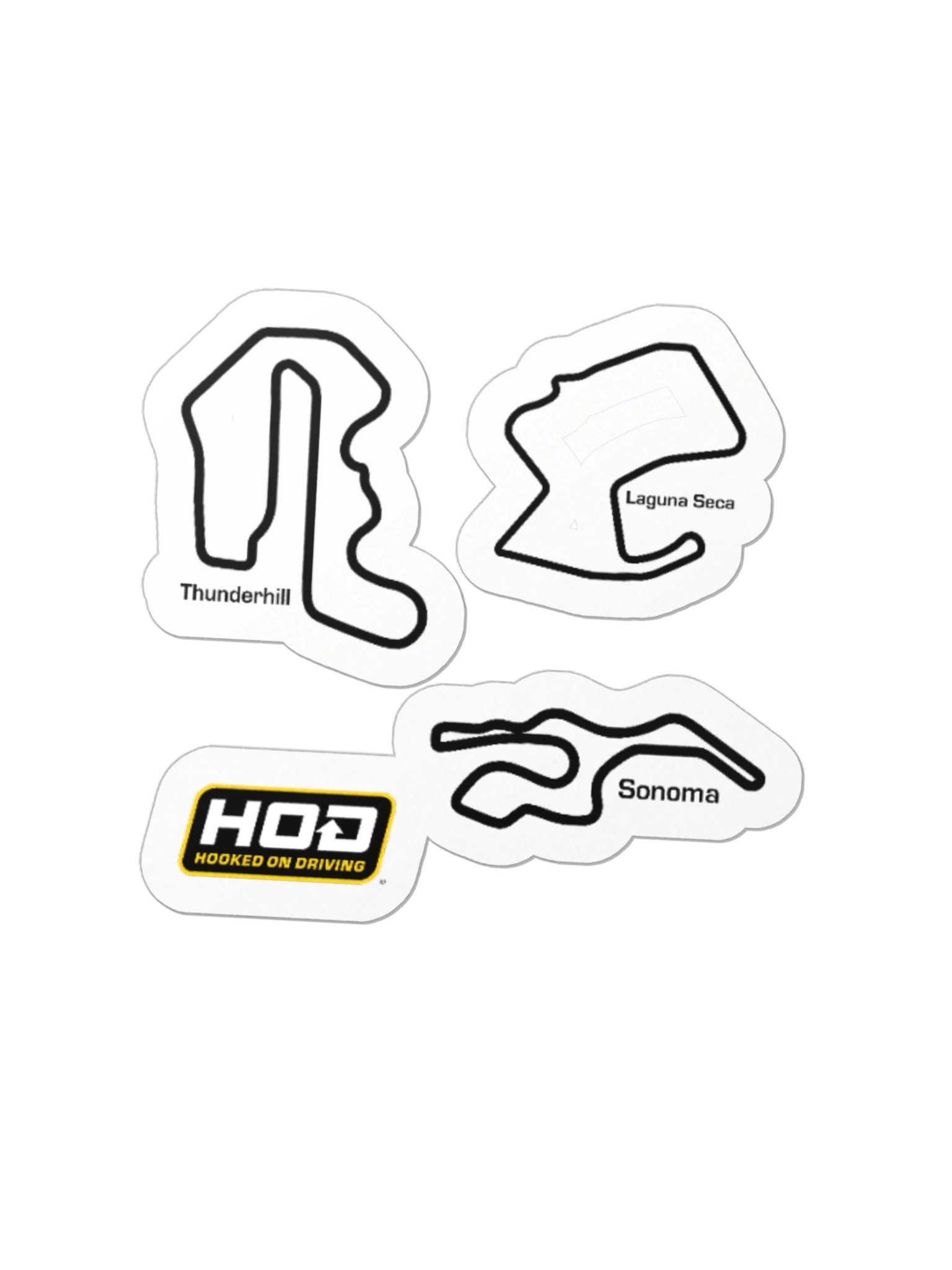 California Region Tracks Sticker Pack product image (2)