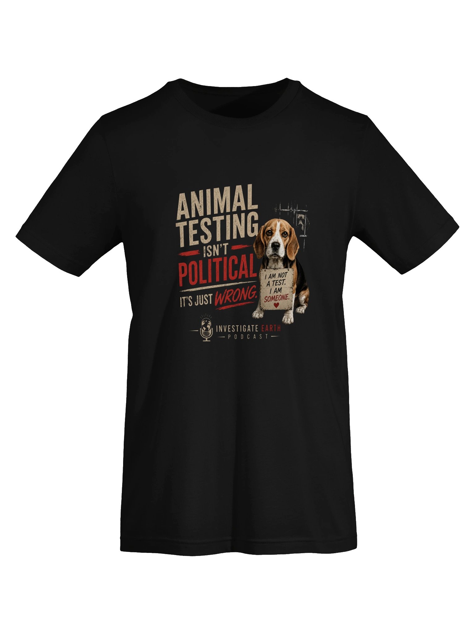 Animal Testing Isn't Political T-Shirt product image (3)