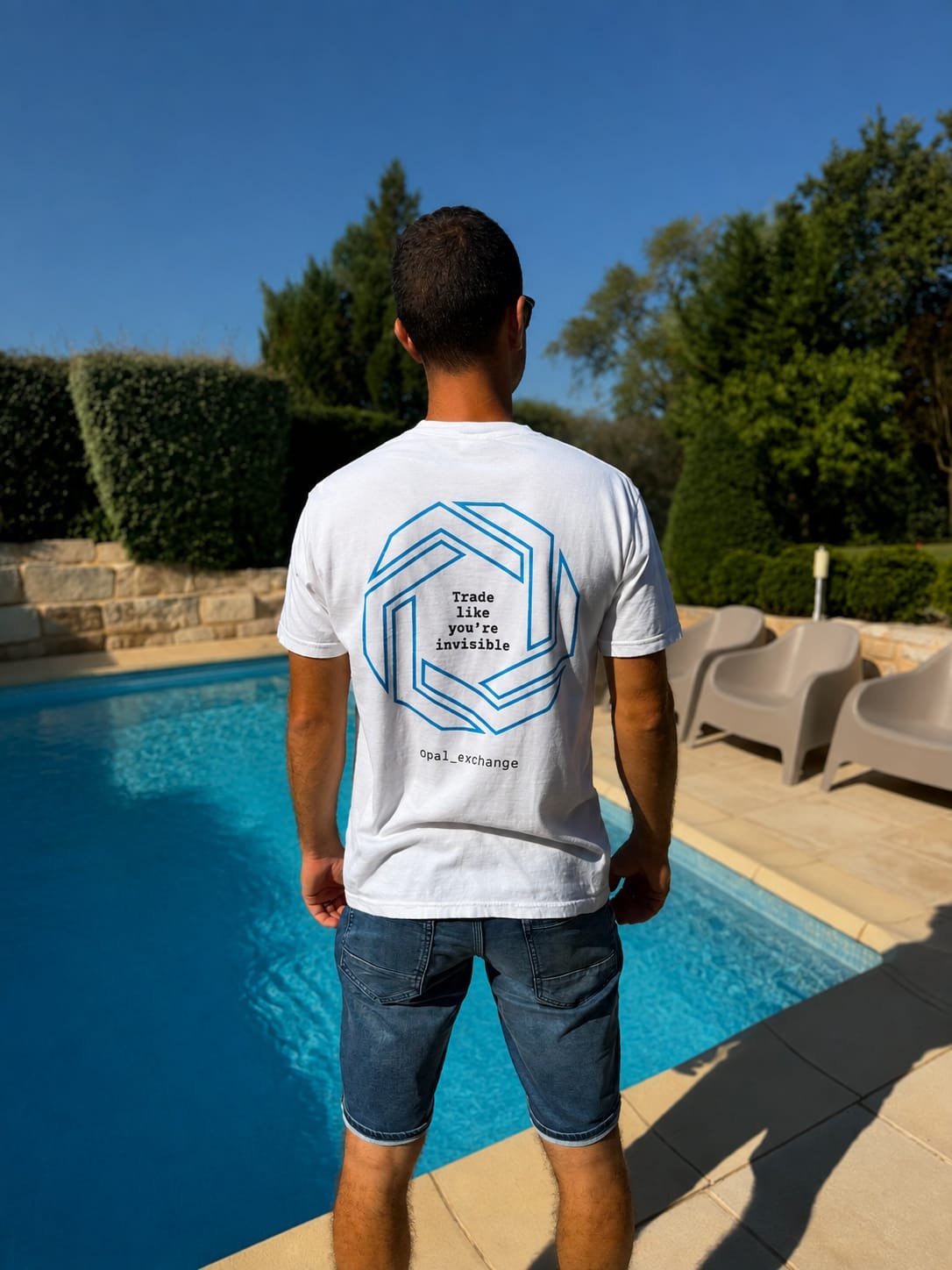 Opal Signature Heavyweight Tee –White | Logo Edition product image (1)