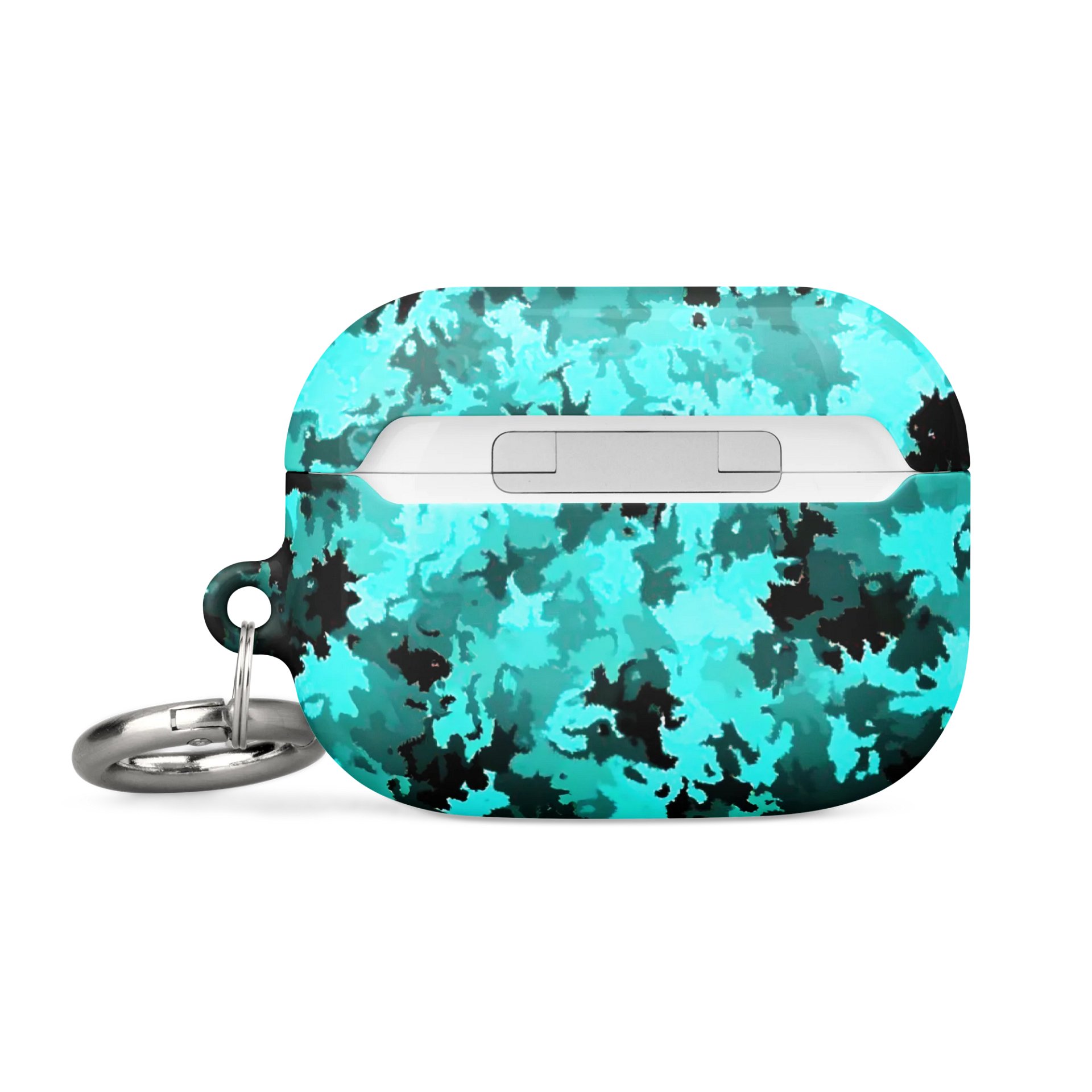 Turquoise Camo All-Over Print AirPods® Case product image (14)