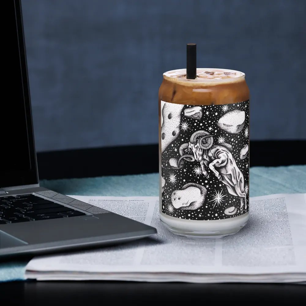 Aries Zodiac Can-Shaped Glass product image (5)