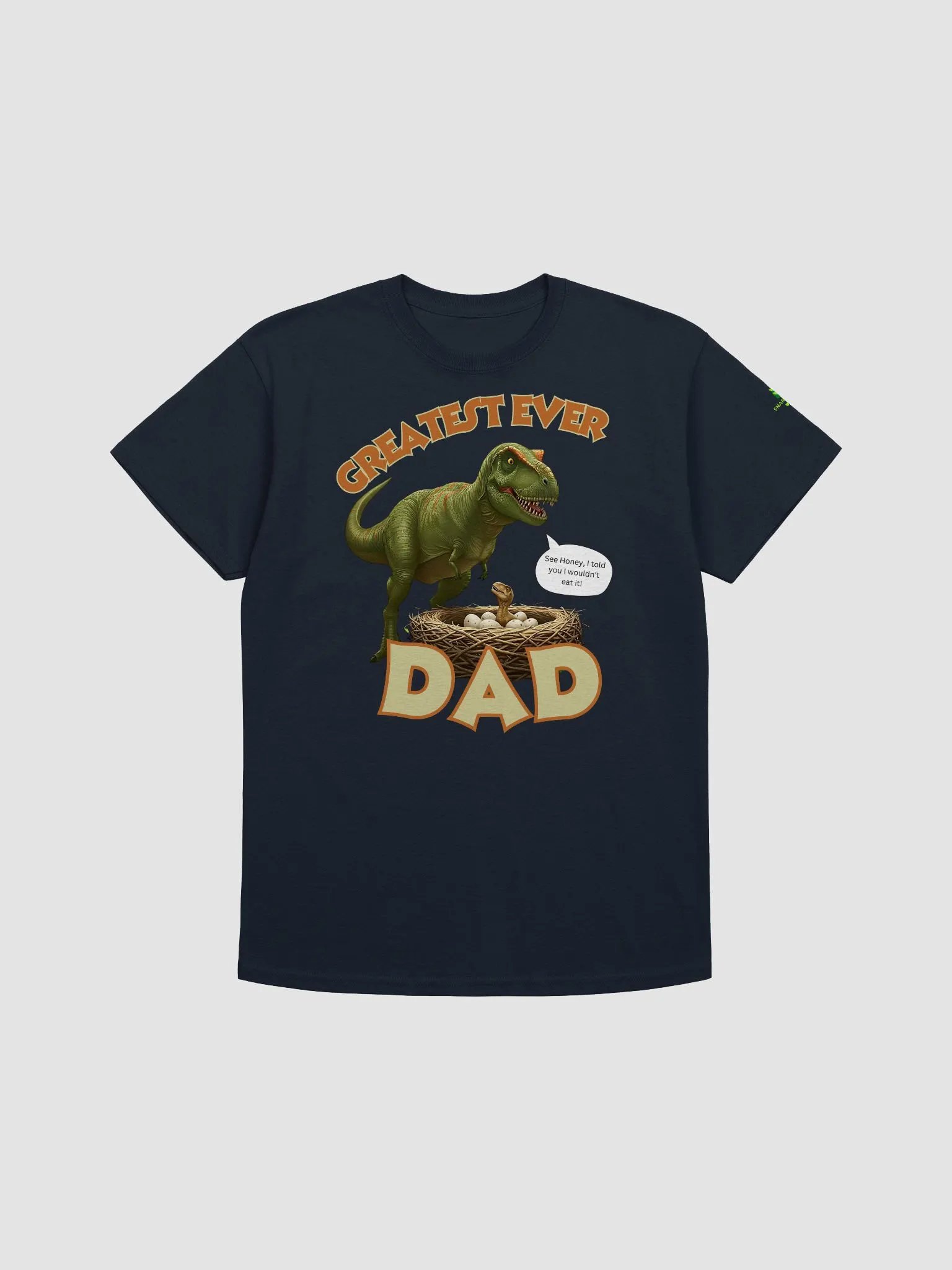 Greatest Ever Dad - T Rex Dinosaur Shirt product image (1)