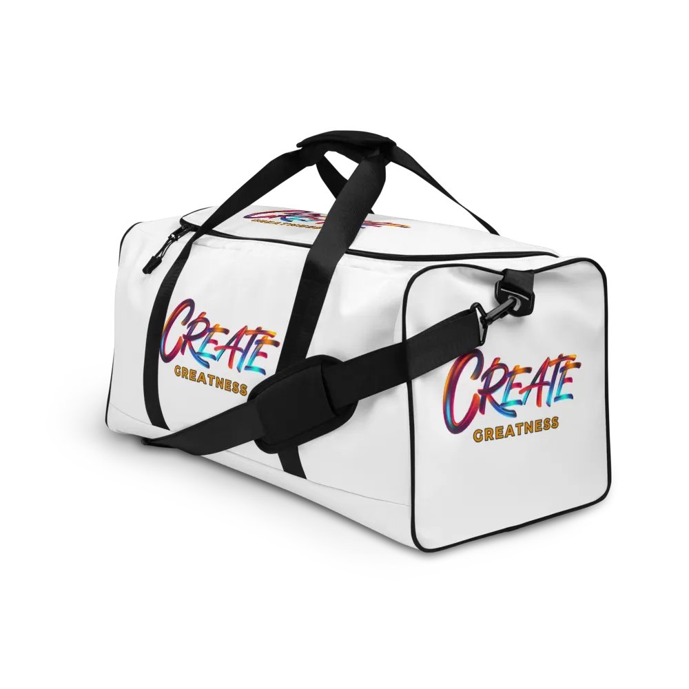 Create Greatness All-Over Duffle Bag product image (10)