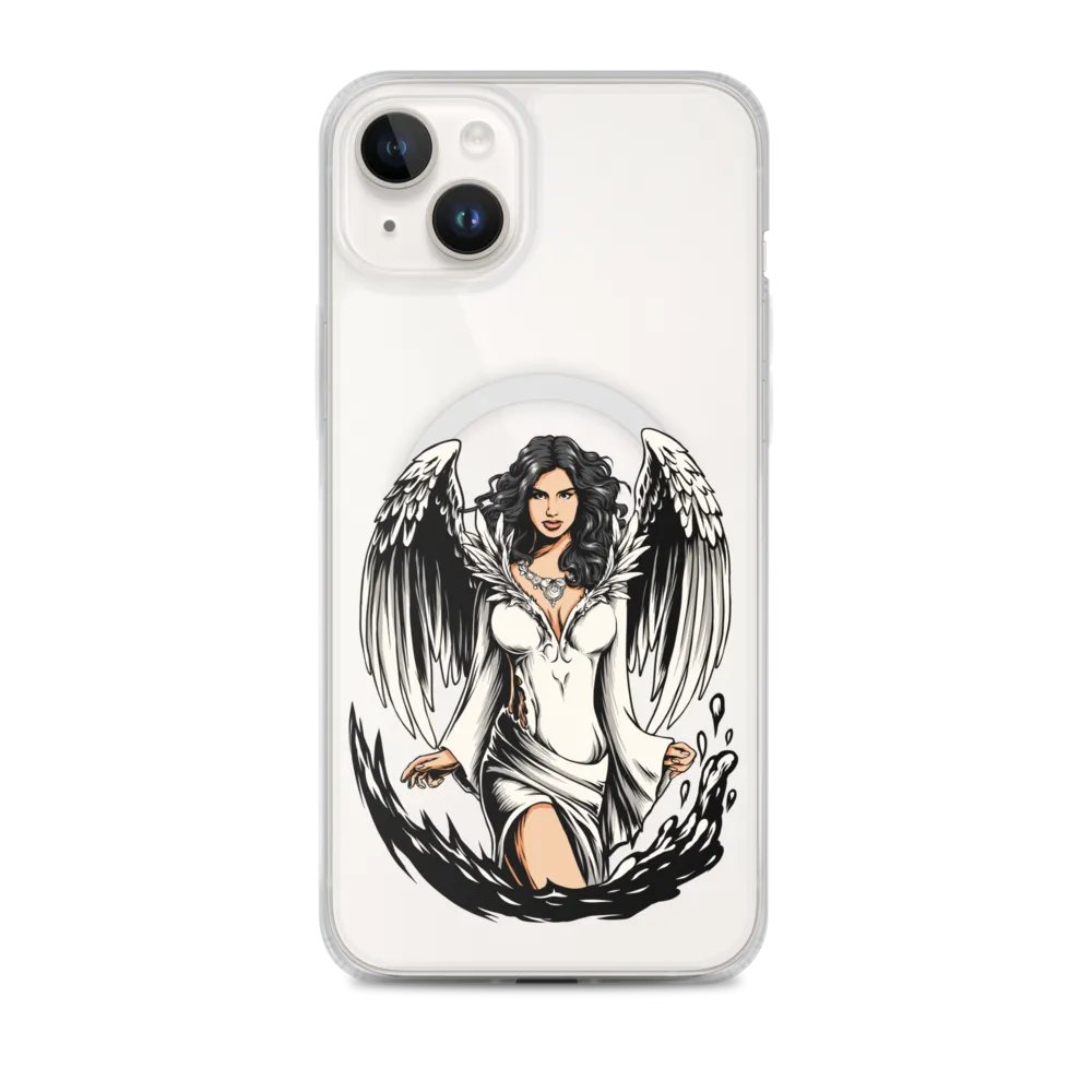 Angel Clear iPhone Case product image (1)