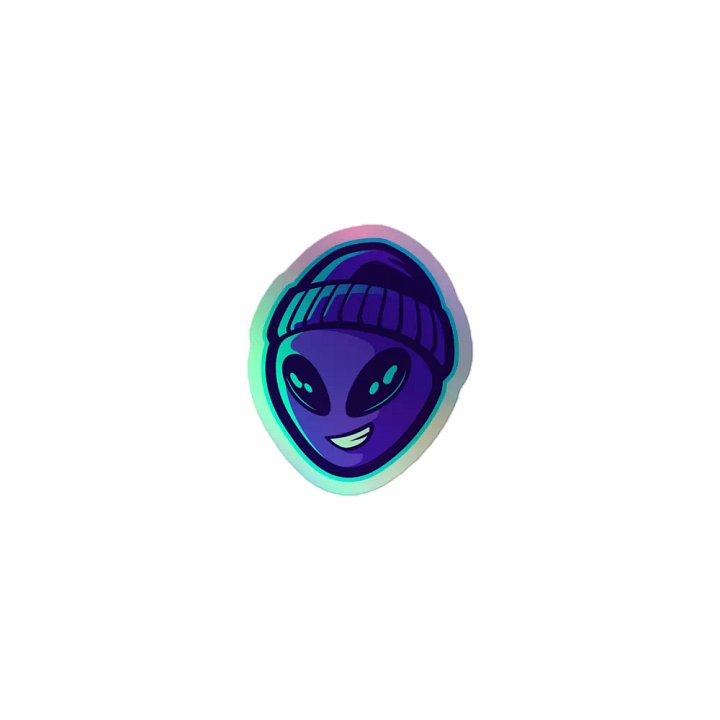 iGalaxy Logo - Kiss-Cut Holographic Sticker Sheet product image (1)