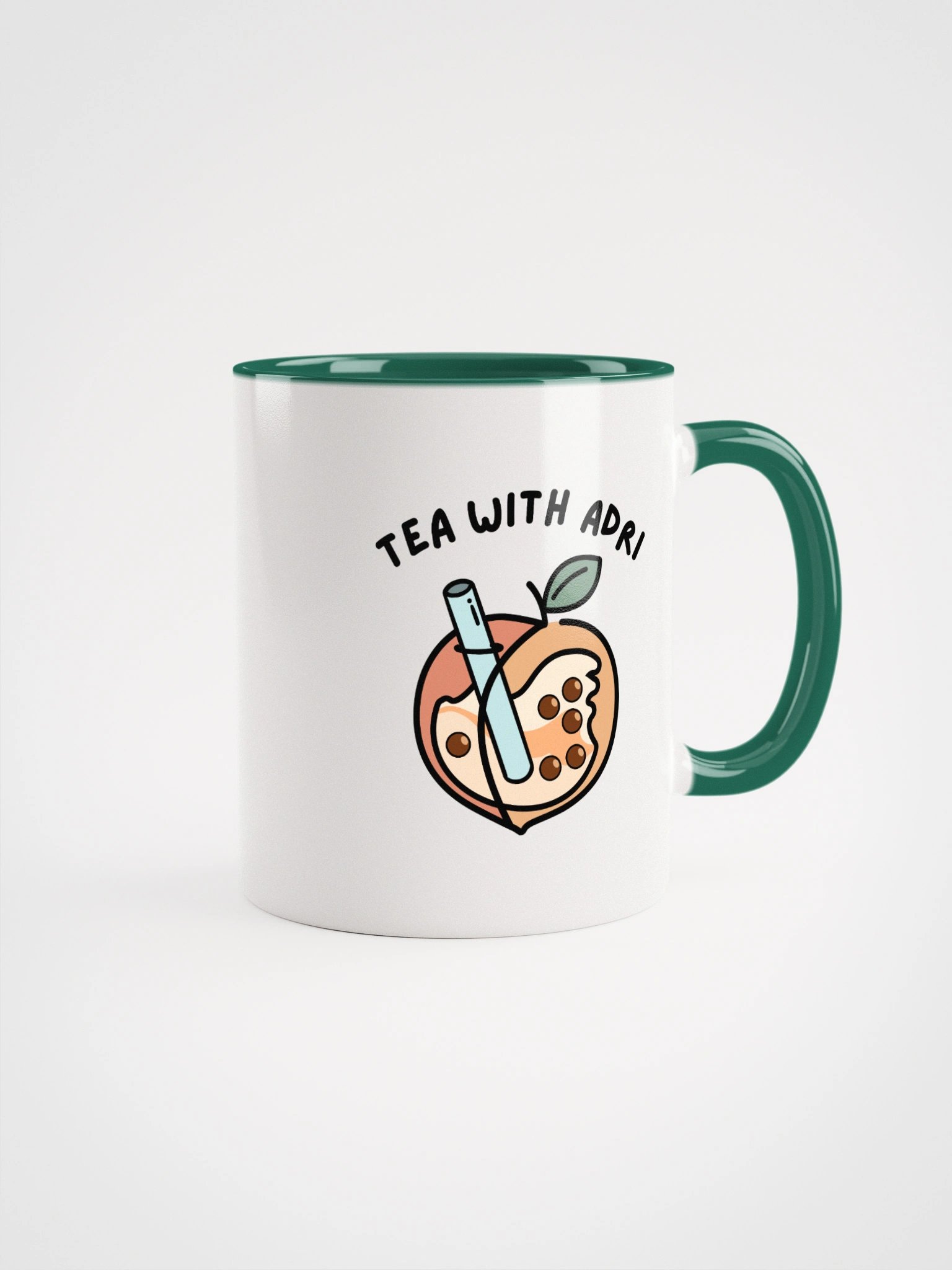 Peachy Boba Mug (Light Editions) product image (1)