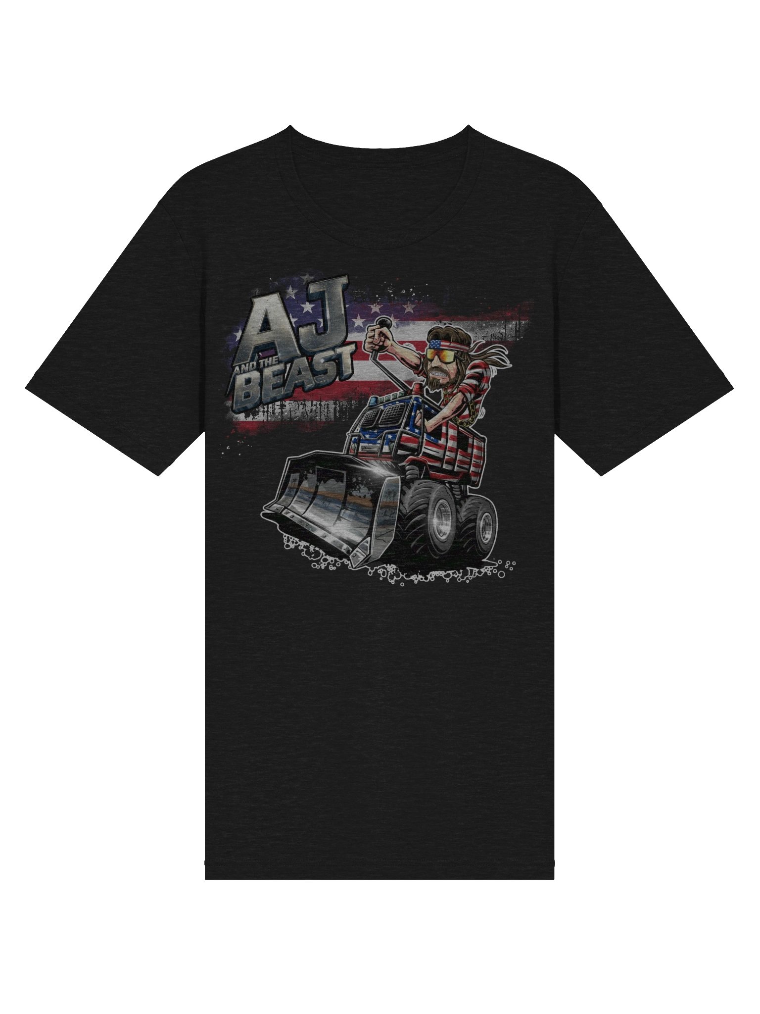 Bella+Canvas Triblend Short Sleeve T-Shirt : AJ and the BEAST : USA product image (22)