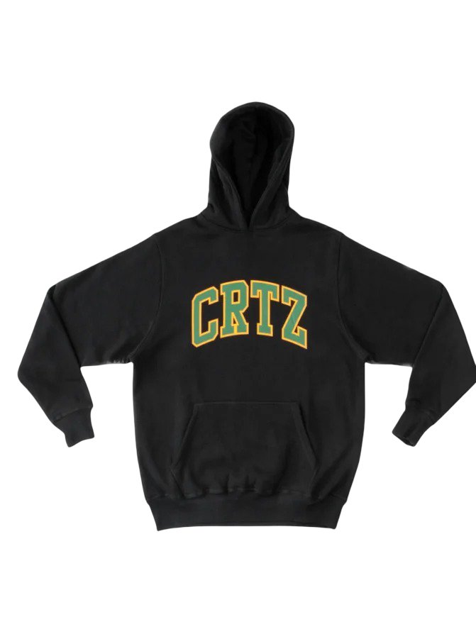 Corteiz Crtz Dropout Hoodie Black/Green product image (1)