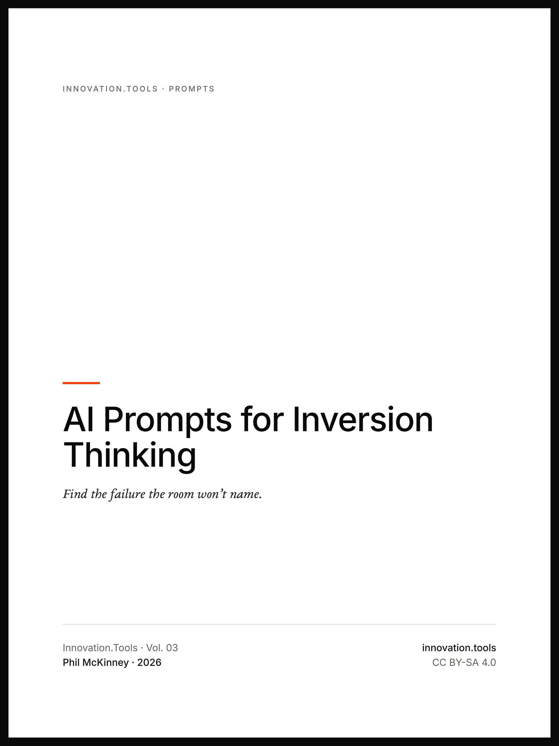 AI Prompts for Inversion Thinking product image (1)