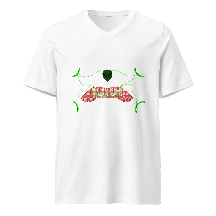 Galactic Alien V-Neck Tee product image (1)