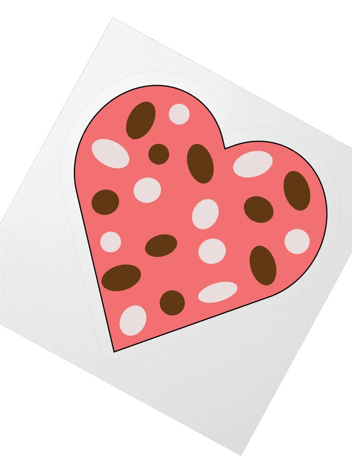 Heart Cookie Sticker product image (5)