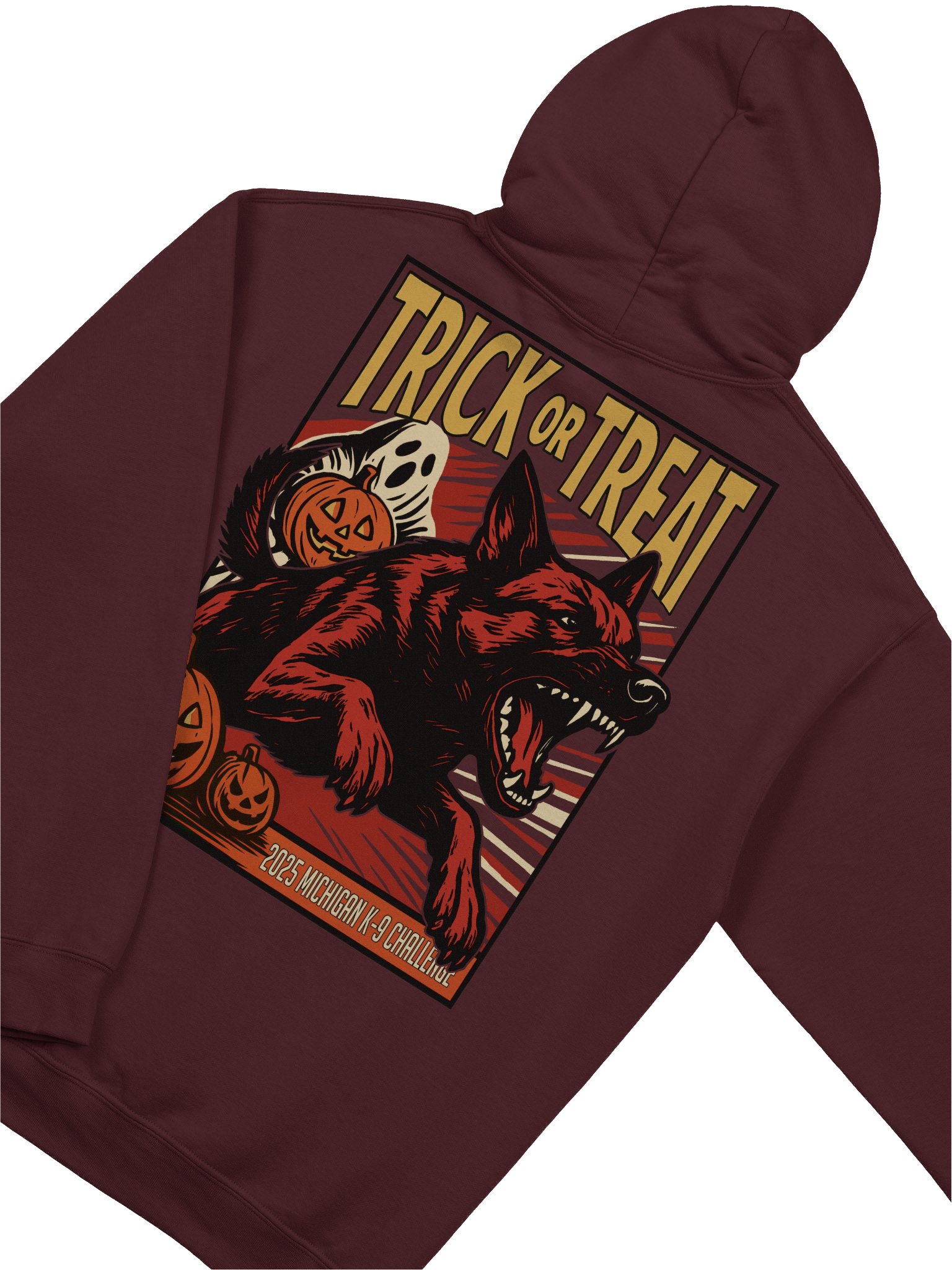 2025 Michigan K-9 Challenge Trick or Treat - Gildan Classic Hoodie product image (6)