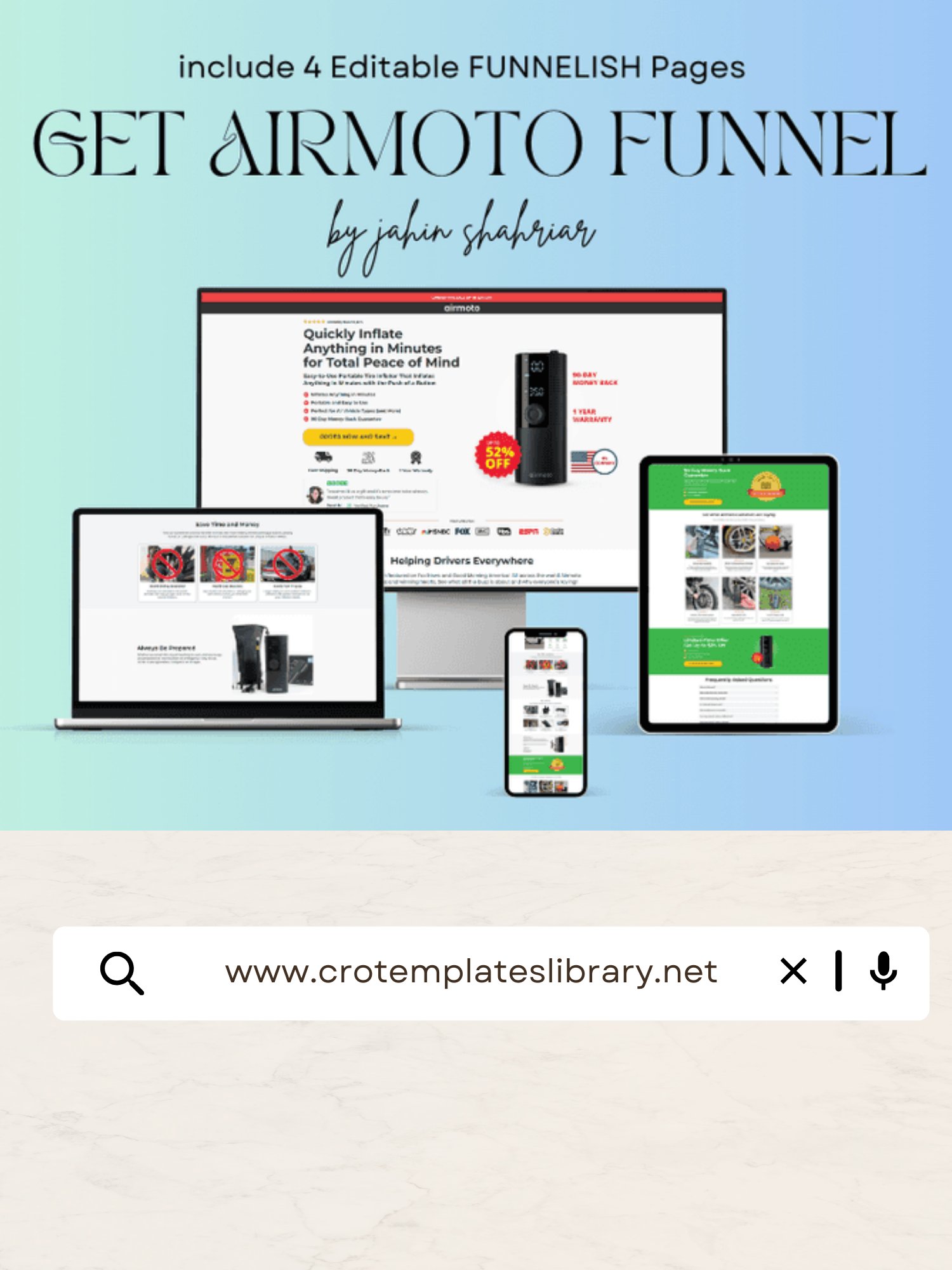 Get AirMoto Funnelish Templates product image (1)