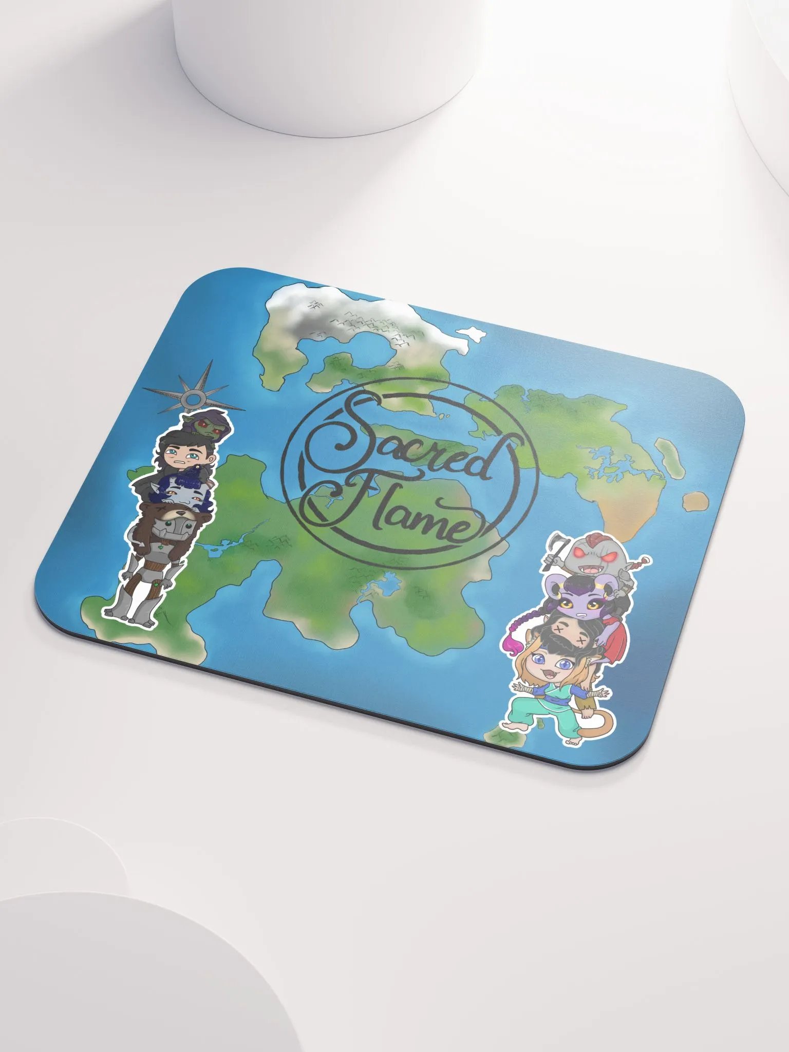 Sacred Flame Mousepad product image (3)