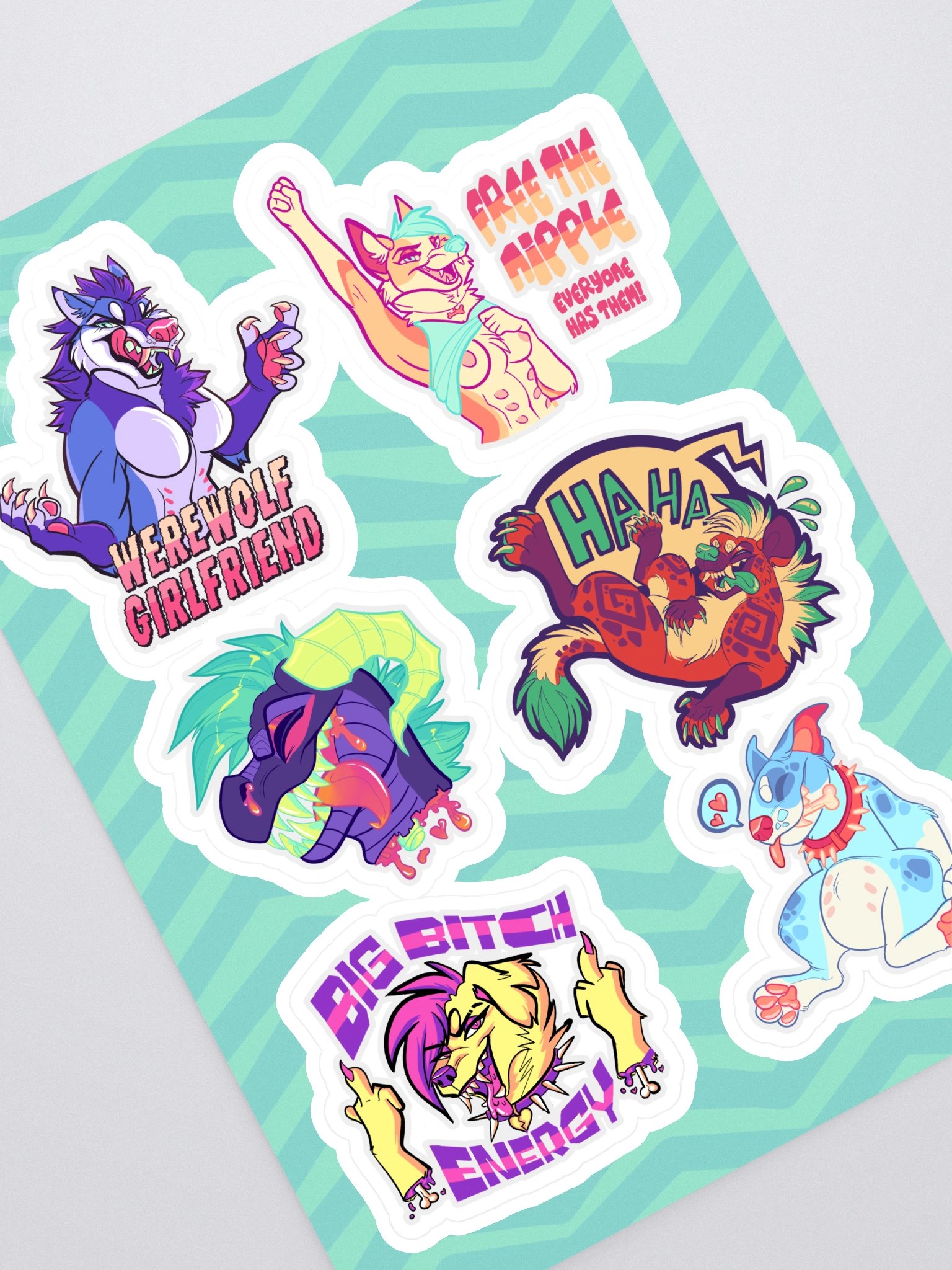 Furry Stickers! product image (1)