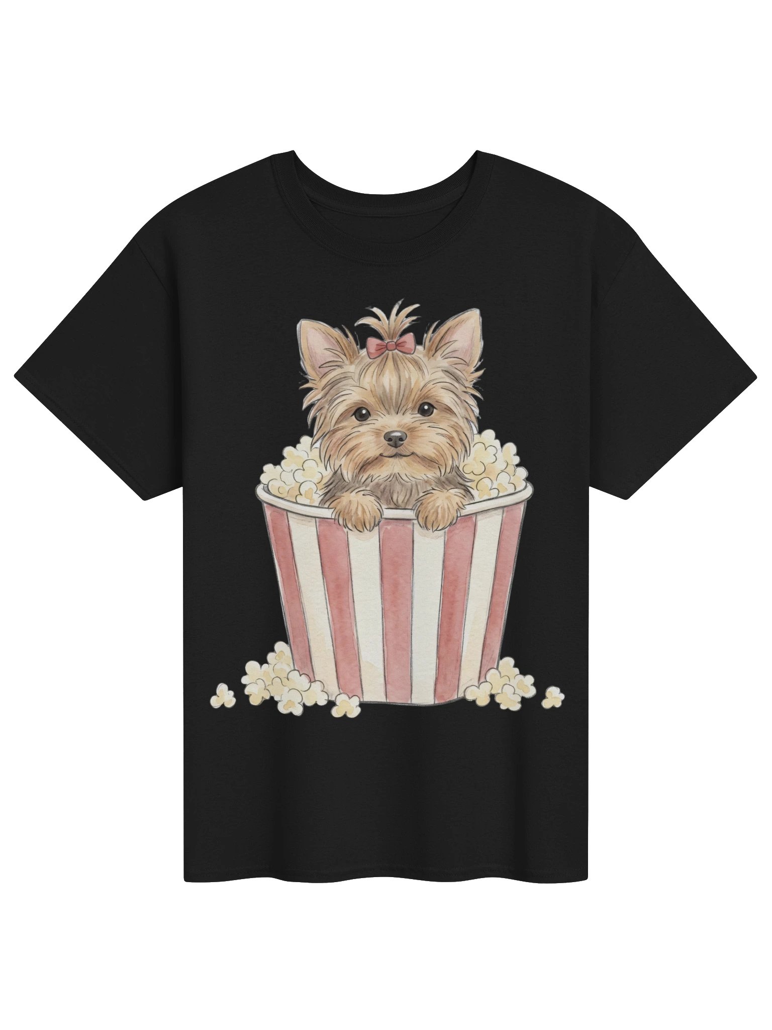 Movie Night Yorkie Tee product image (1)
