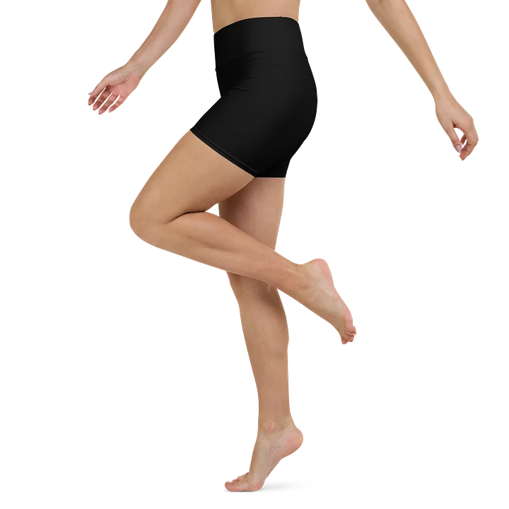 Paws and Reflect Mandala Paw Print Yoga Shorts product image (2)