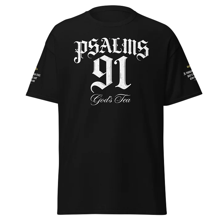 Psalm 91 Code 91 Gothic Tee product image (2)