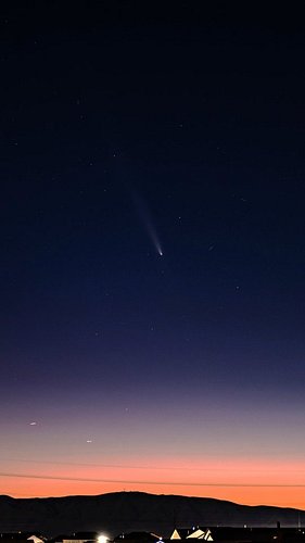 80000 years will go in a flash☄️ #lumix #shotonlumix #astrophotography