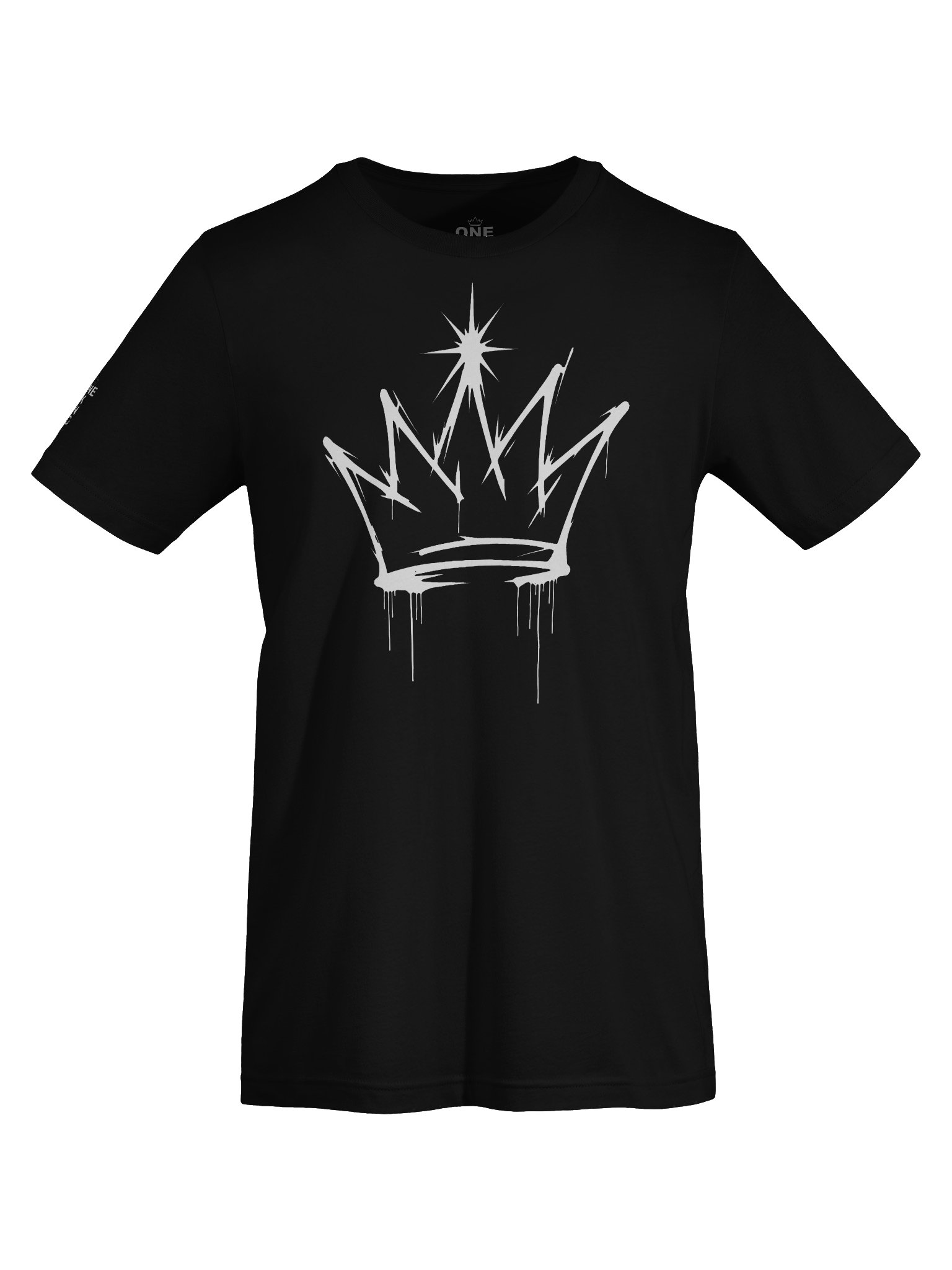ONE KING Urban Crown Premium T-Shirt with sleeve logo product image (2)