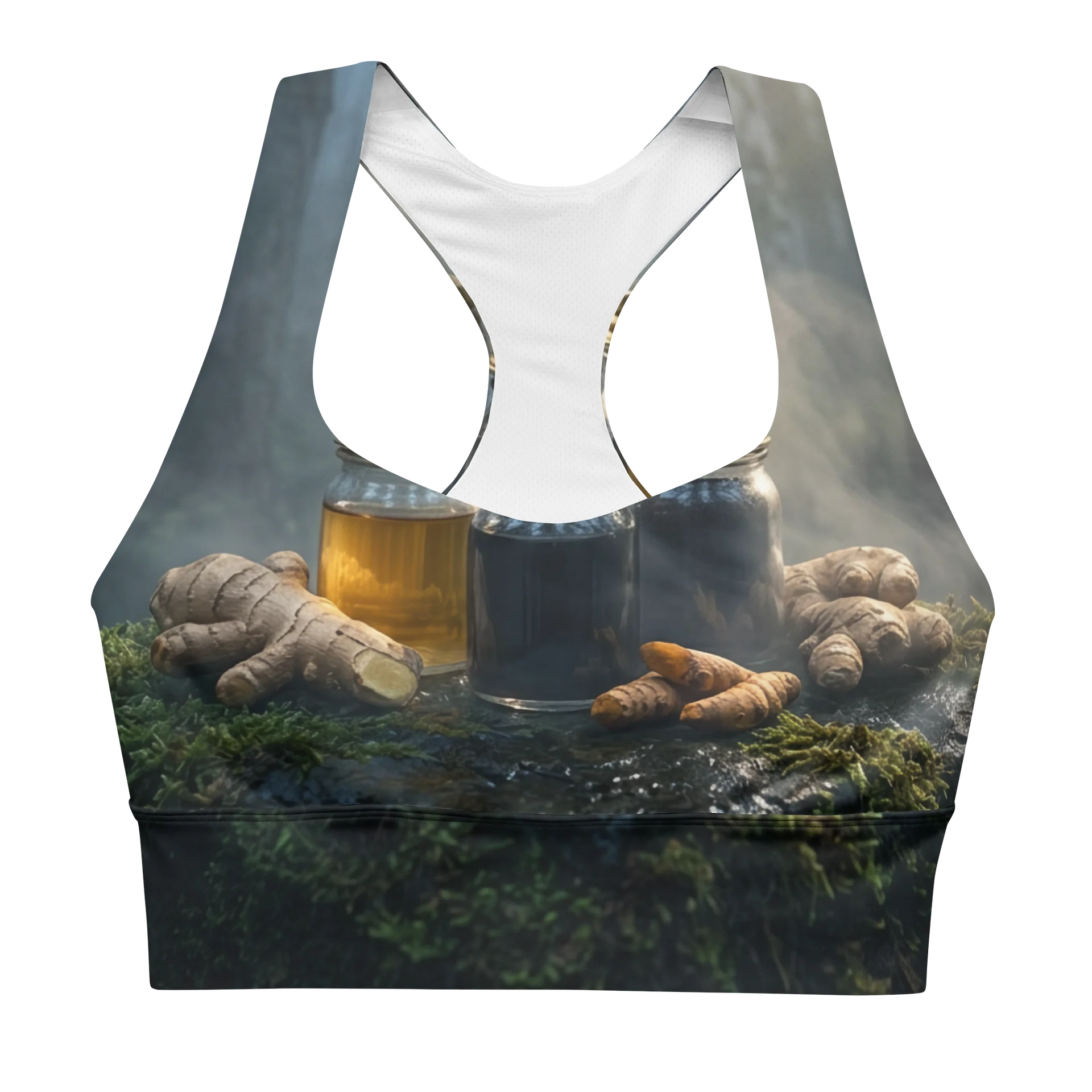 Foggy Forest Apothecary Longline Sports Bra product image (1)