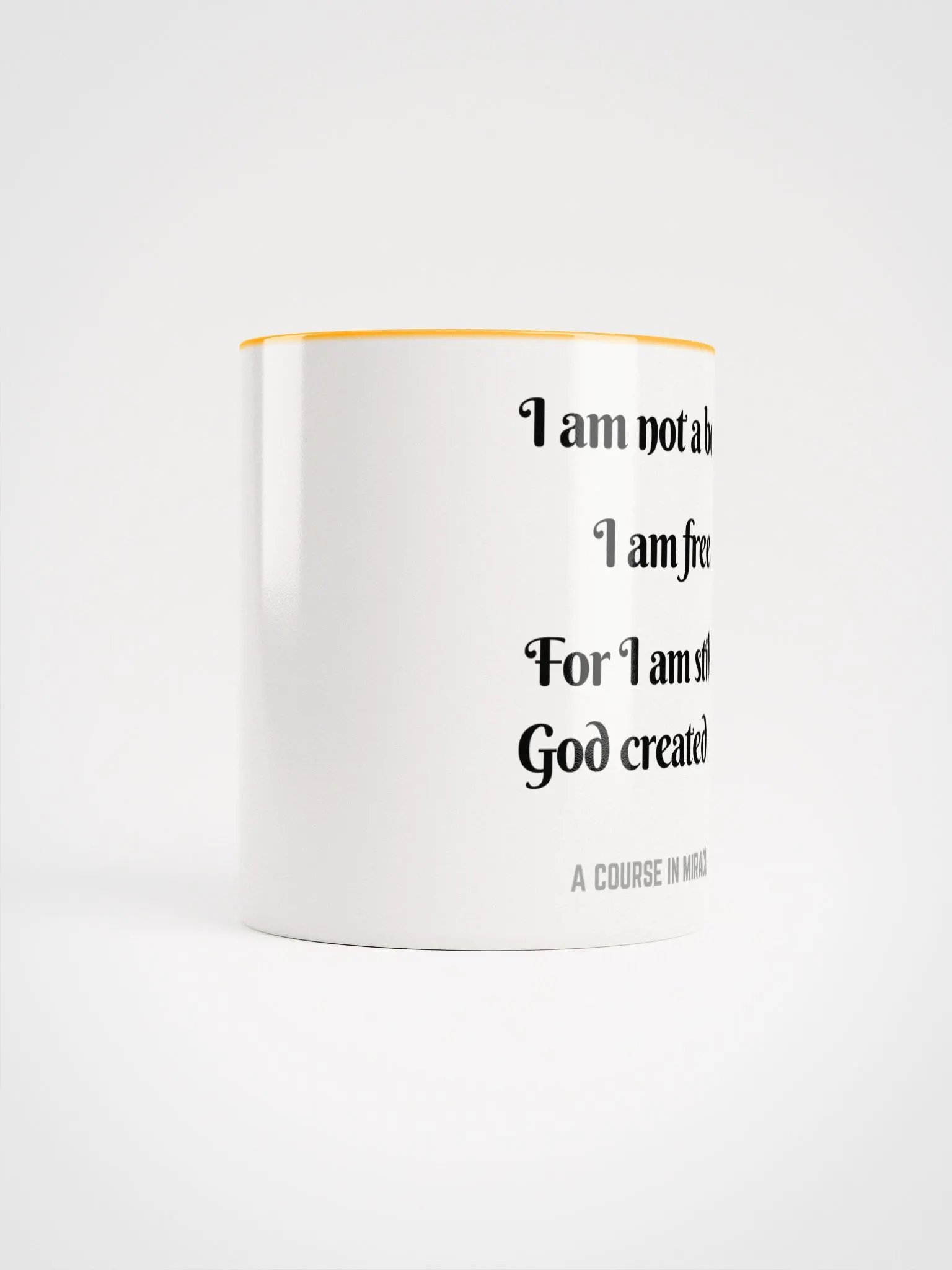 I am not a body – ACIM Inspirational Mug product image (62)